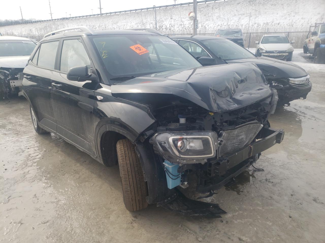 HYUNDAI VENUE SEL 2020 with VIN KMHRC8A37LU024147 - Photo from auction