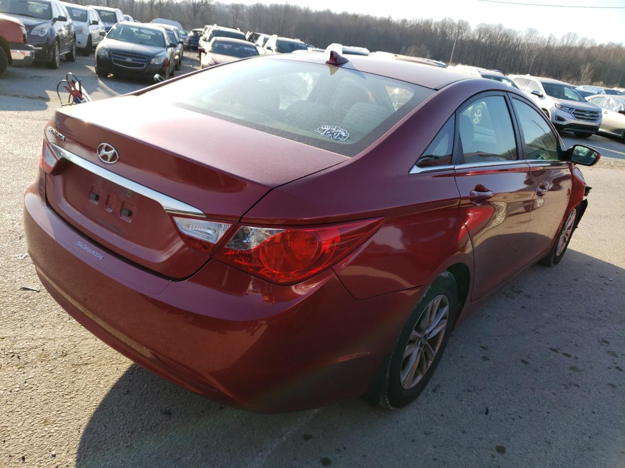 Photo 4 from auction – 2013 HYUNDAI SONATA GLS with VIN 5NPEB4AC7DH506787