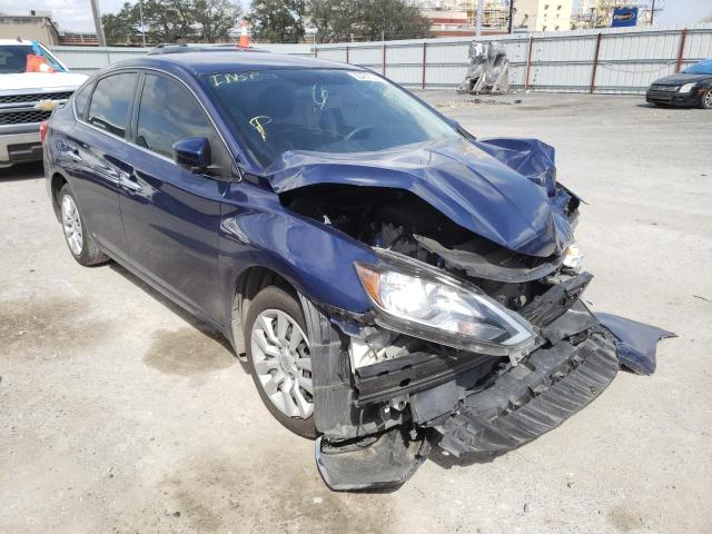 NISSAN SENTRA S 2019 with VIN 3N1AB7AP3KY221476 - Photo from auction