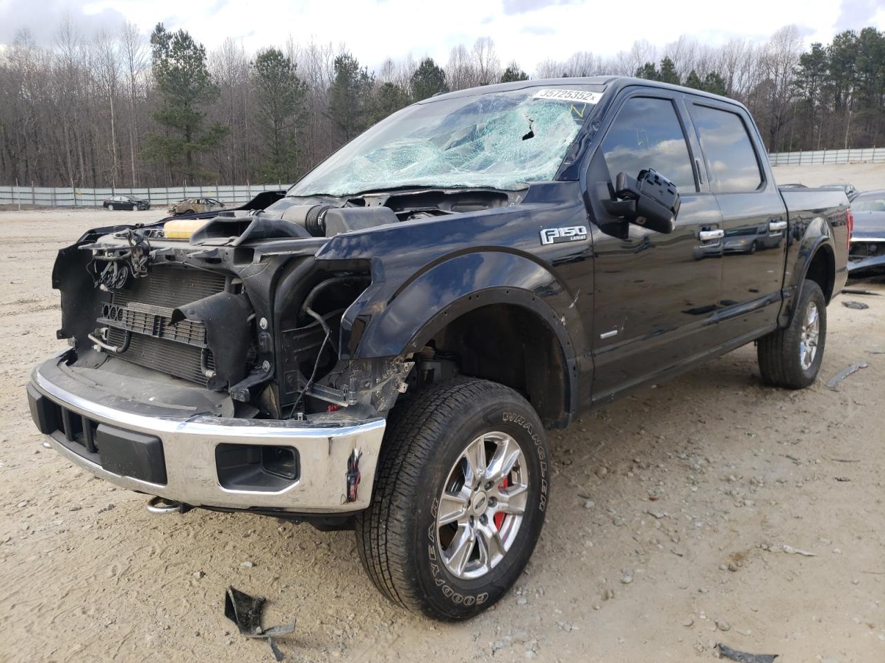 Photo 2 from auction – 2017 FORD F150 SUPER with VIN 1FTEW1EG2HFA64954