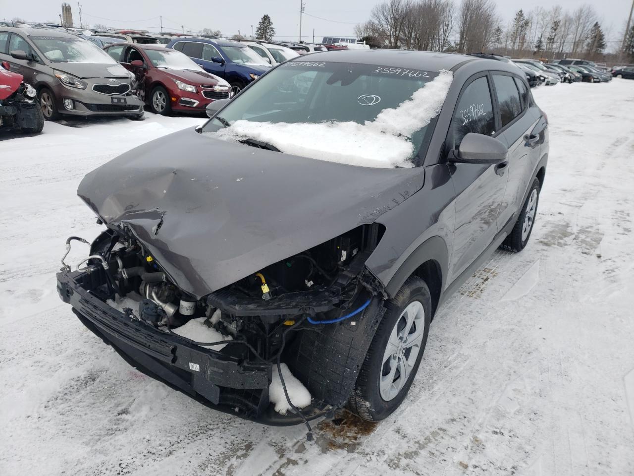Photo 2 from auction – 2021 HYUNDAI TUCSON SE with VIN KM8J2CA41MU371311