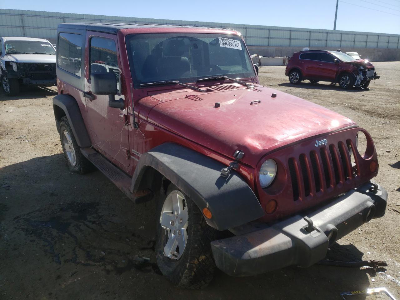 JEEP WRANGLER S 2012 with VIN 1C4GJWAG6CL270315 - Photo from auction