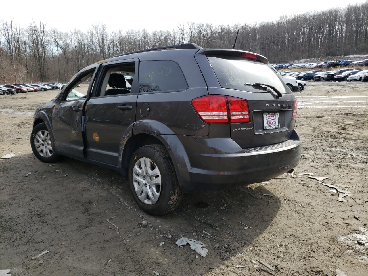 Photo 3 from auction – 2017 DODGE JOURNEY SE with VIN 3C4PDCAB5HT634116