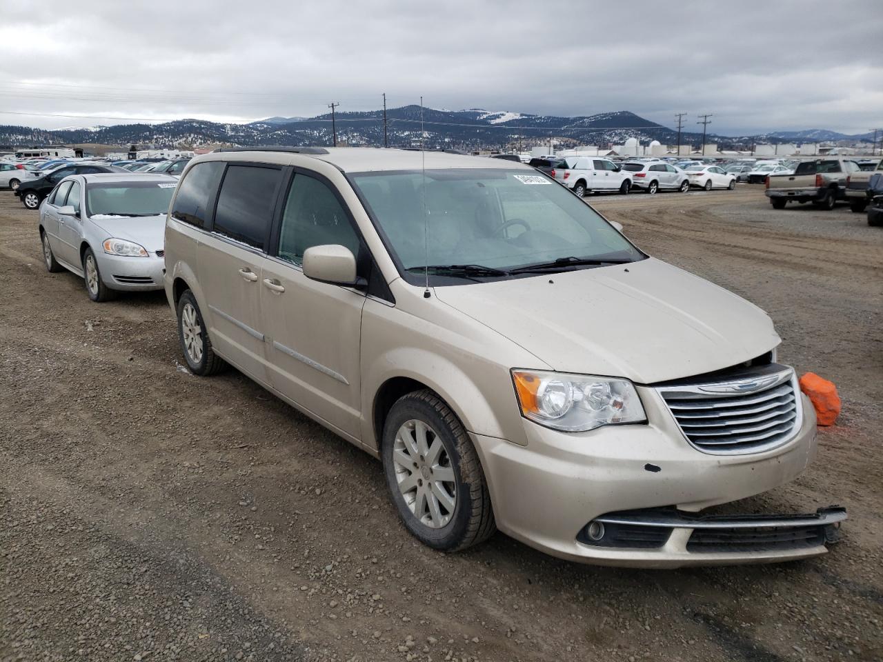 CHRYSLER TOWN & COU 2012 with VIN 2C4RC1BGXCR345514 - Photo from auction