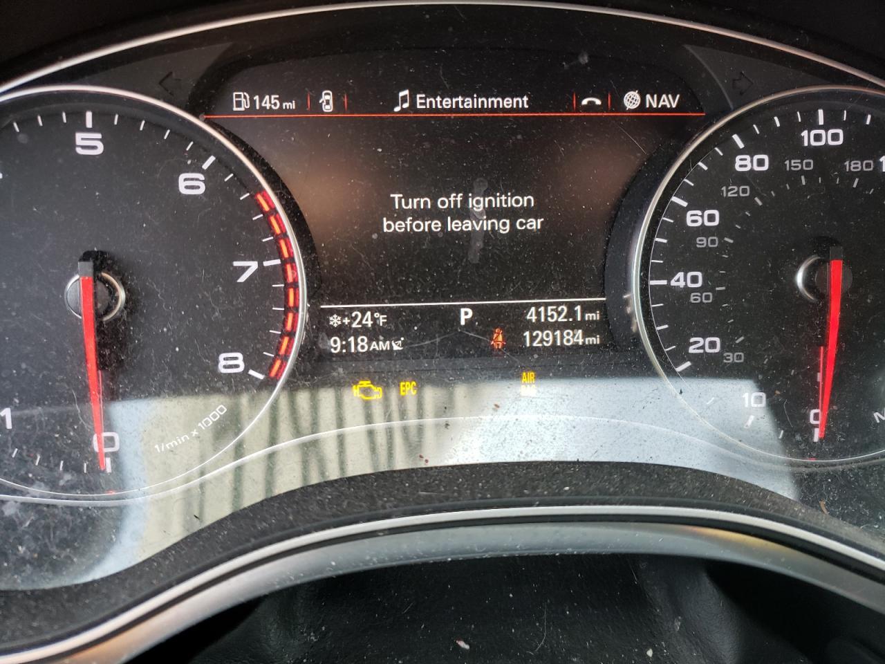 Photo 8 from auction – 2013 AUDI A6 PREMIUM with VIN WAUGGAFC9DN100105