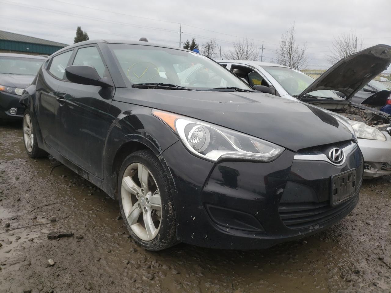HYUNDAI VELOSTER 2013 with VIN KMHTC6AD3DU087282 - Photo from auction