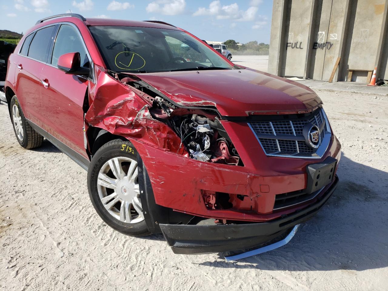 Photo 9 from auction – 2012 CADILLAC SRX with VIN 3GYFNGE33CS540361