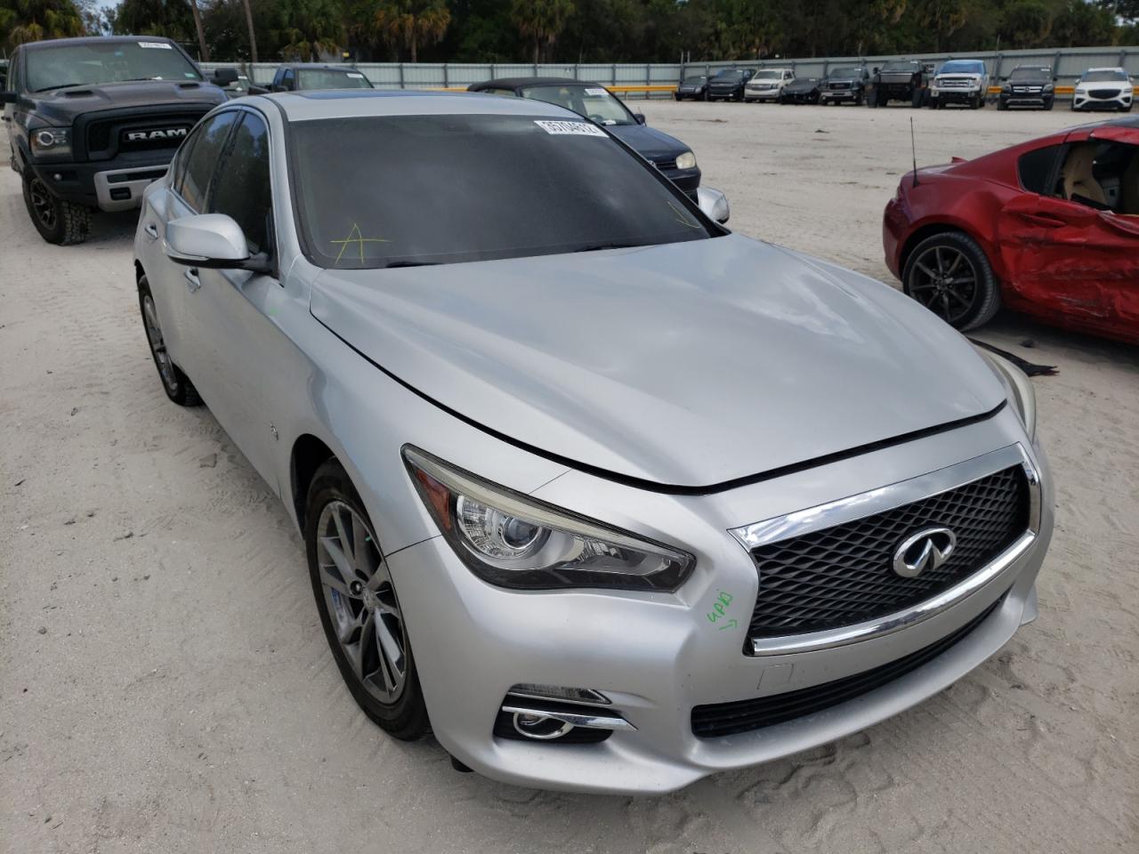 Photo 1 from auction – 2017 INFINITI Q50 PREMIU with VIN JN1EV7AP2HM741057