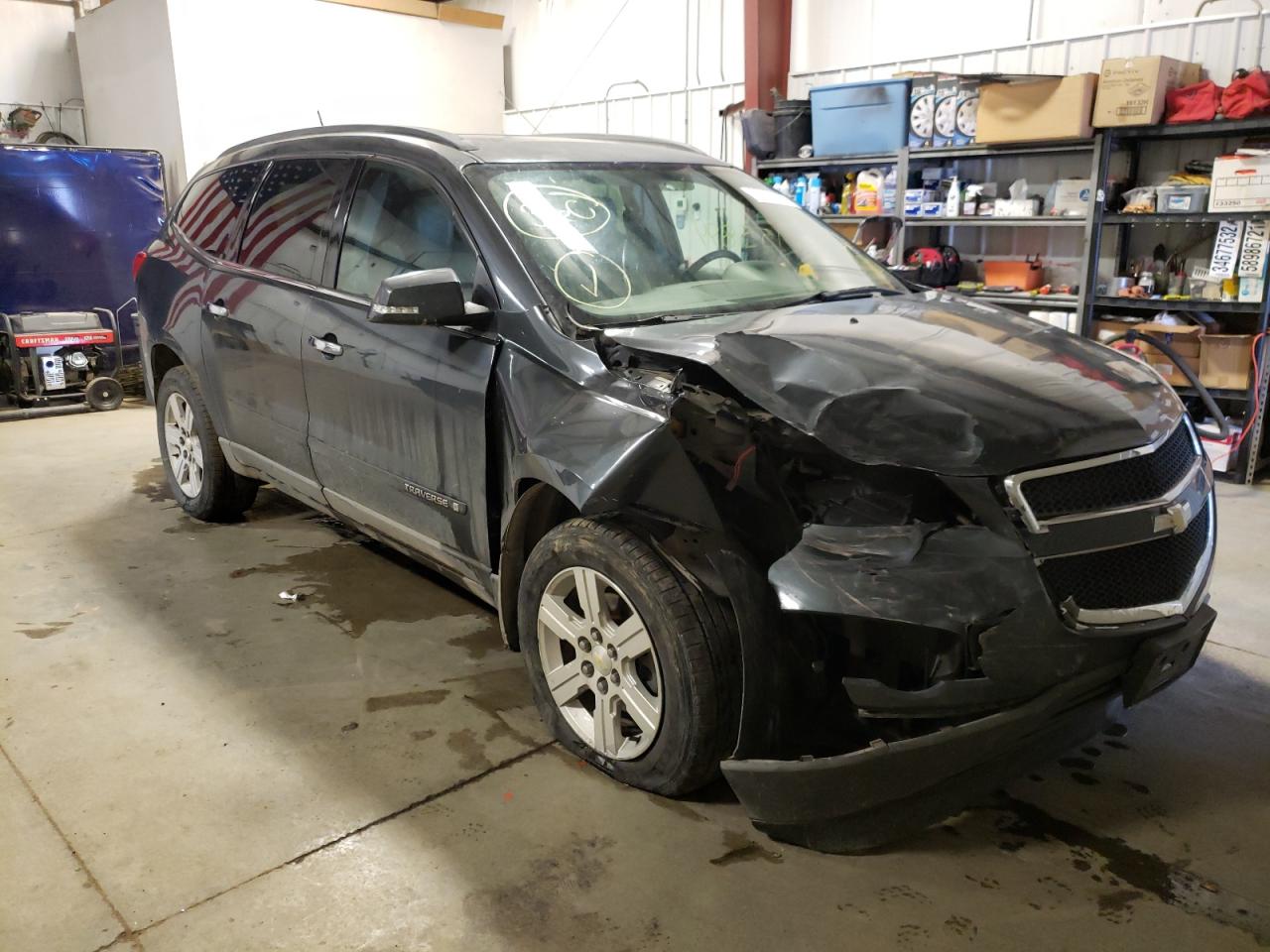 CHEVROLET TRAVERSE L 2009 with VIN 1GNEV23D39S100460 - Photo from auction