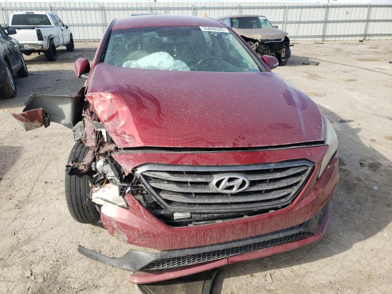 Photo 9 from auction – 2016 HYUNDAI SONATA SPO with VIN 5NPE34AF7GH282738