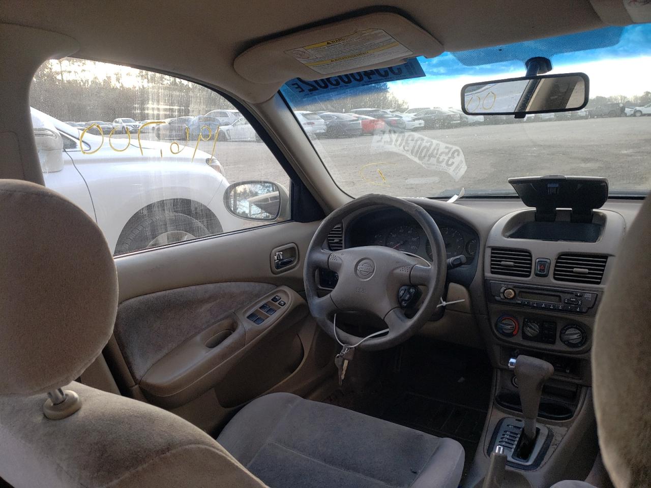 Photo 9 from auction – 2000 NISSAN SENTRA BAS with VIN 3N1CB51D2YL351094