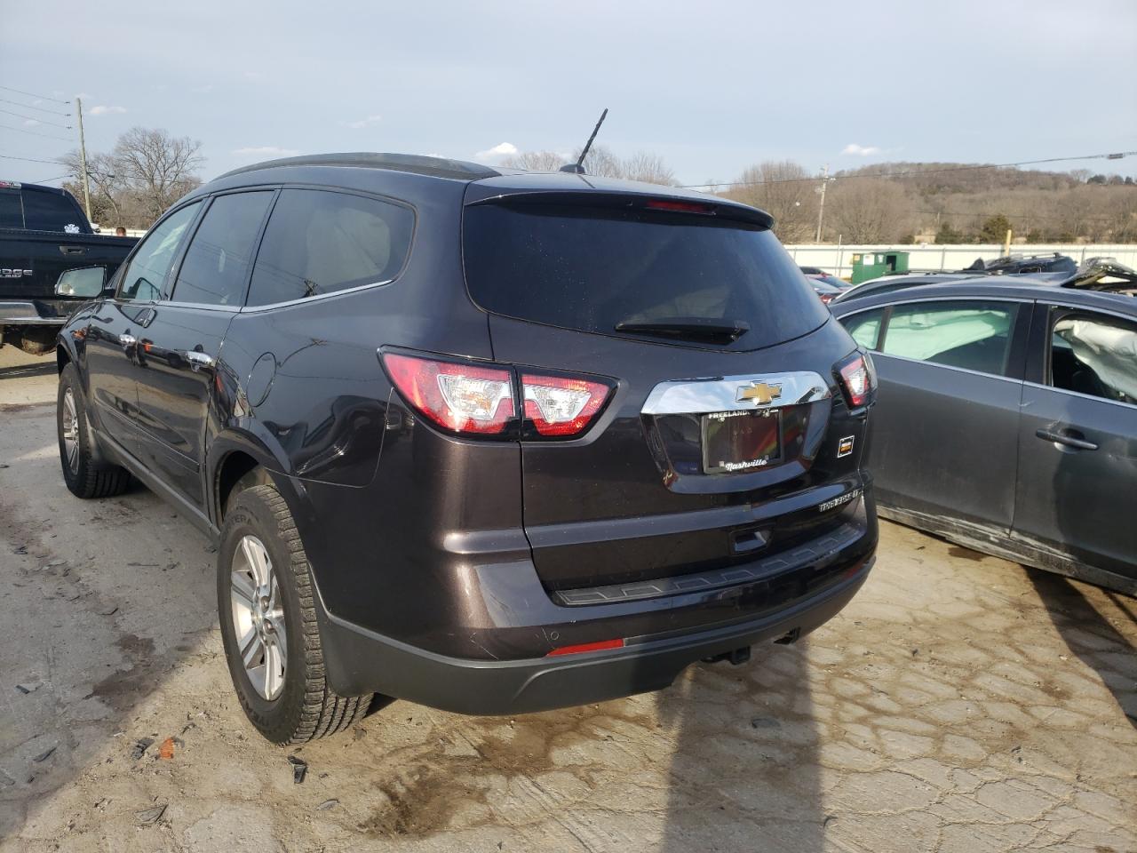 Photo 3 from auction – 2015 CHEVROLET TRAVERSE L with VIN 1GNKRGKD8FJ301522