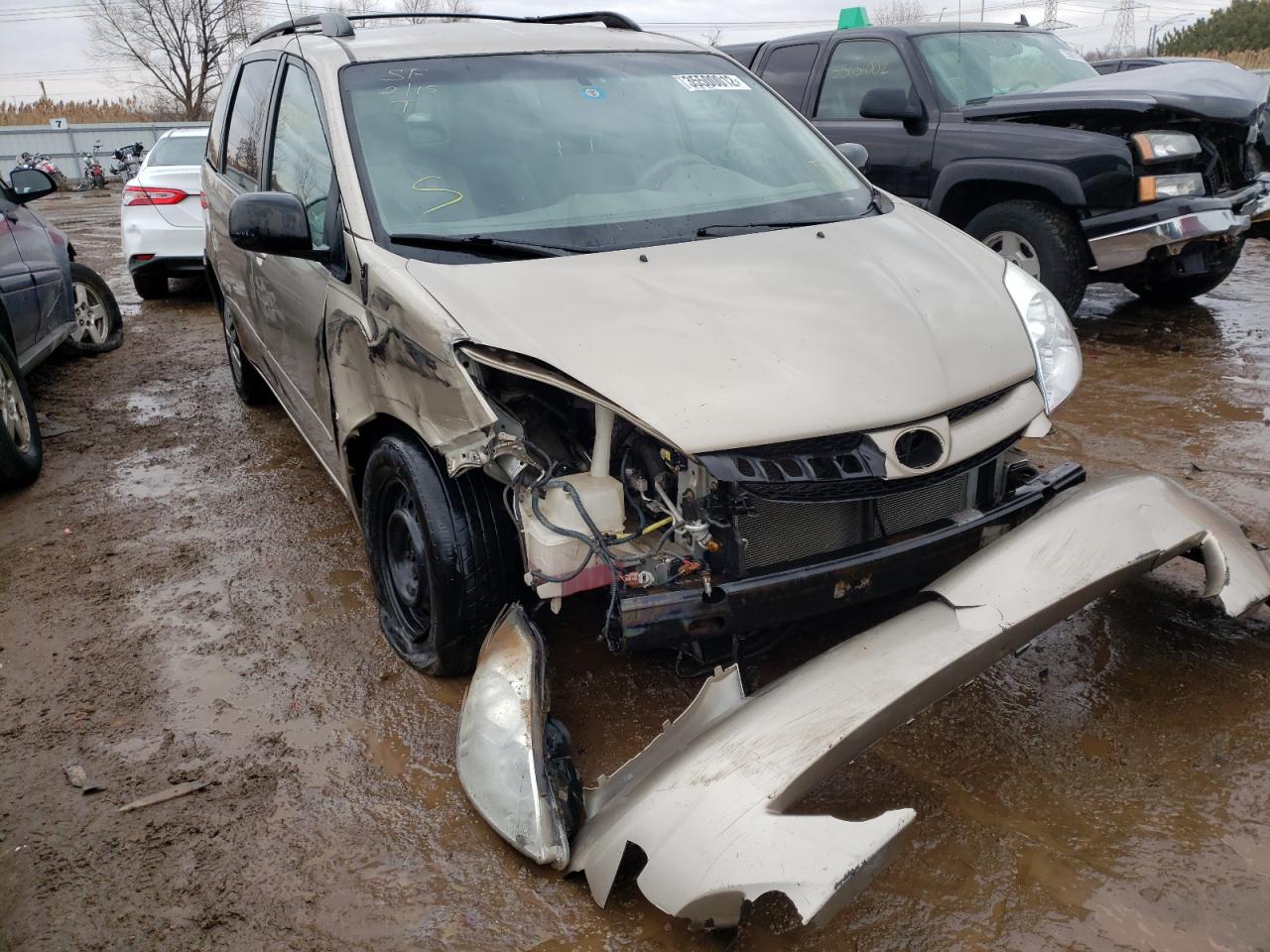Photo 1 from auction – 2008 TOYOTA SIENNA CE with VIN 5TDZK23C48S181860