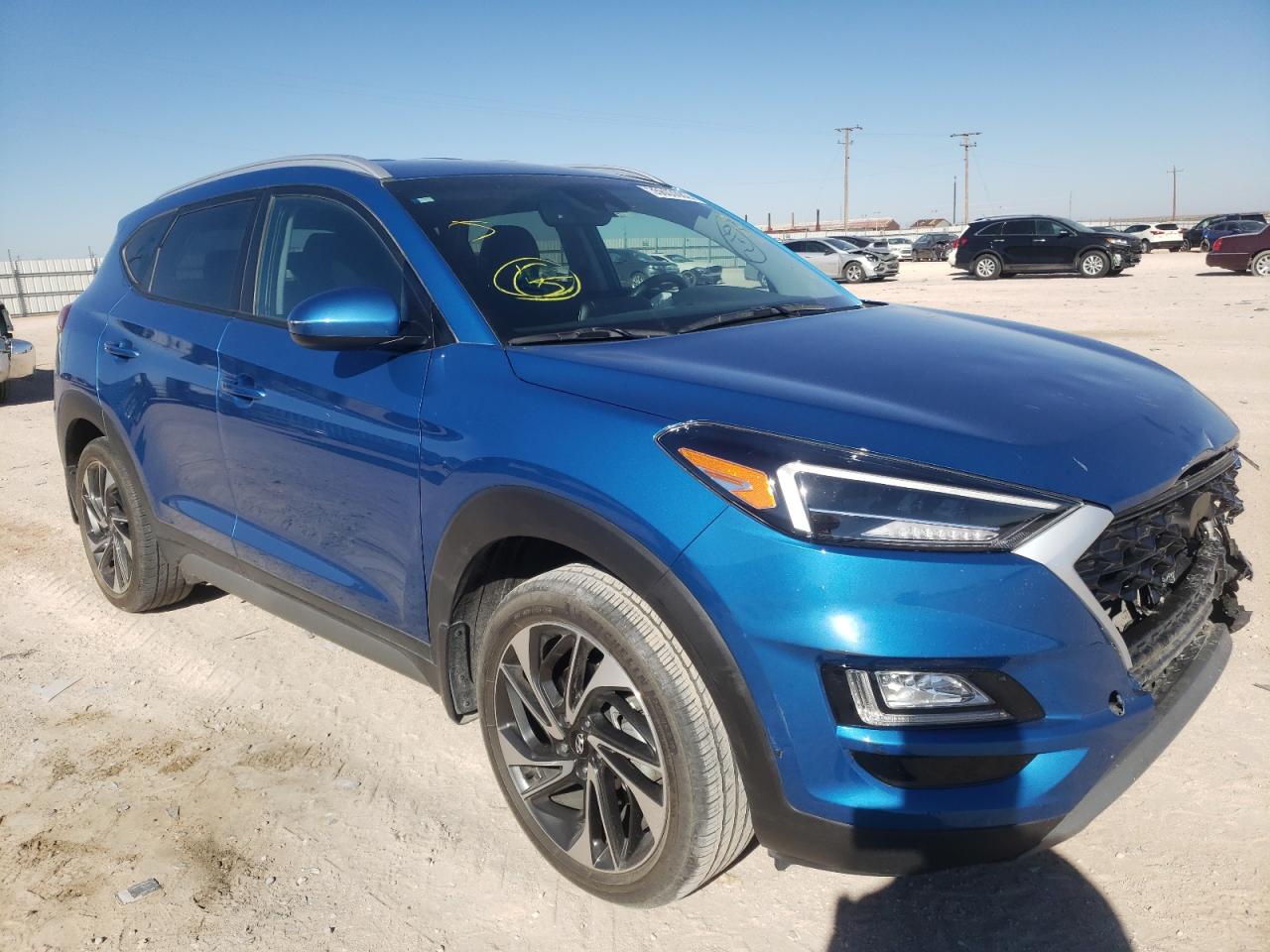 HYUNDAI TUCSON LIM 2020 with VIN KM8J3CAL4LU246323 - Photo from auction