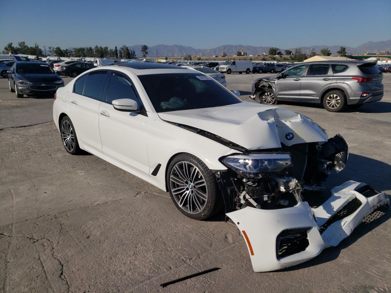 Photo 1 from auction – 2018 BMW 540 I with VIN WBAJE5C56JWA95432