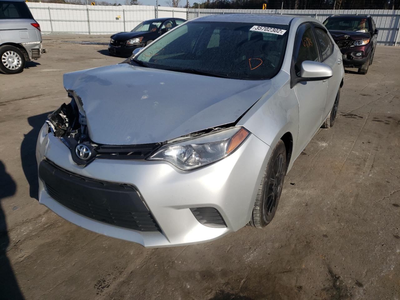 Photo 2 from auction – 2014 TOYOTA COROLLA L/ with VIN 2T1BURHE4EC049667