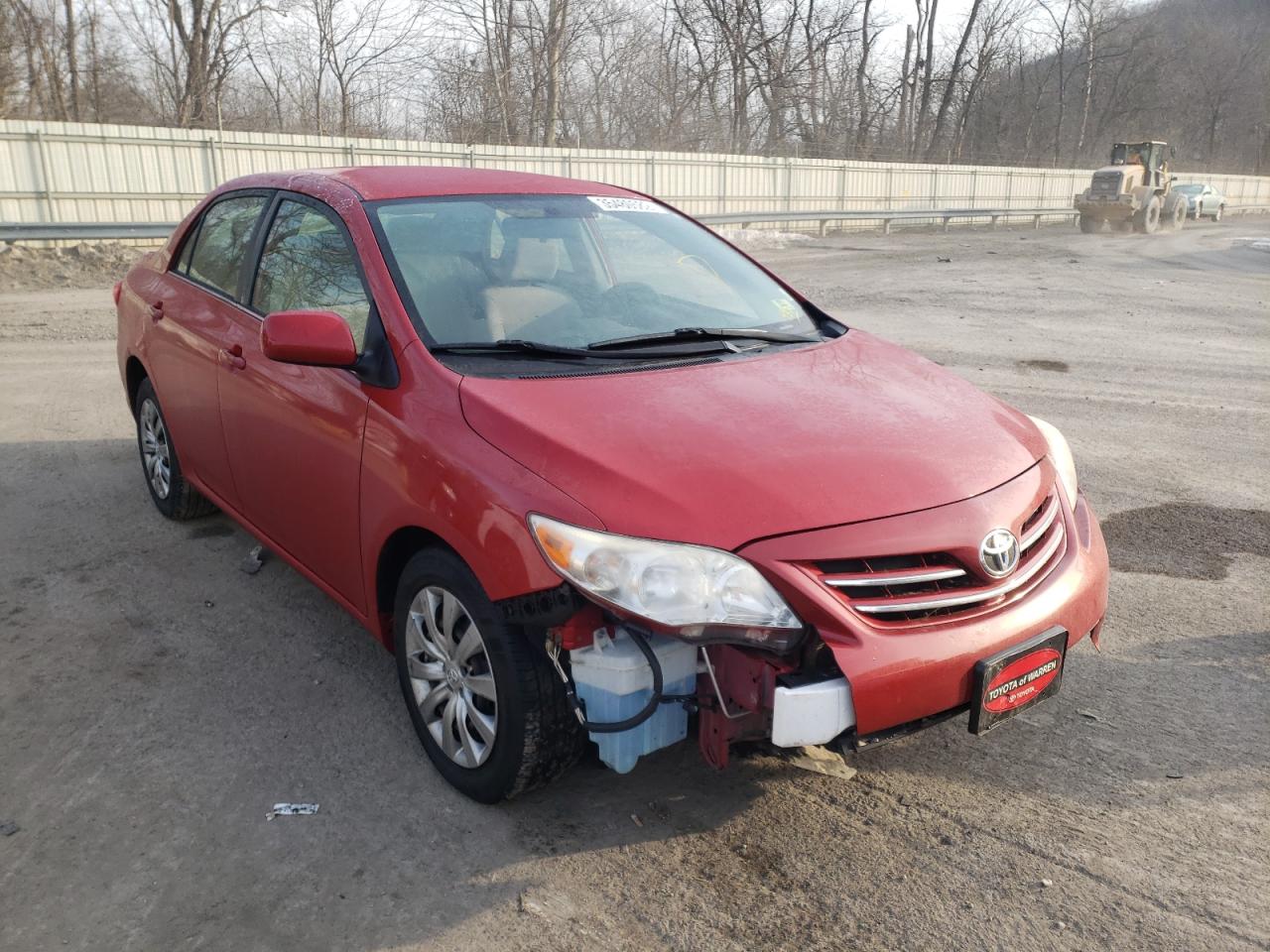 TOYOTA COROLLA BA 2013 with VIN JTDBU4EE9DJ121408 - Photo from auction