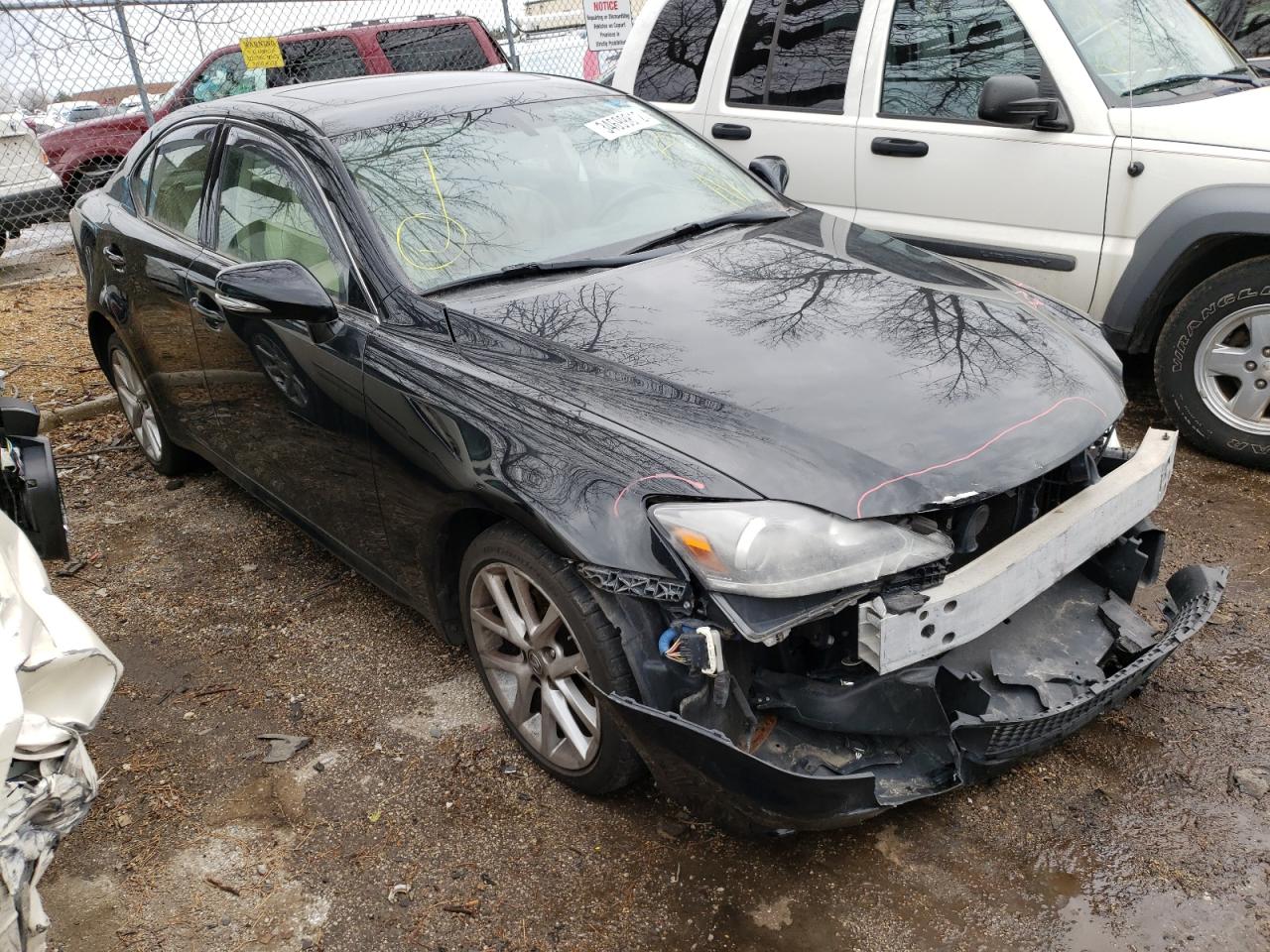 LEXUS IS 250 2012 with VIN JTHCF5C21C5056377 - Photo from auction