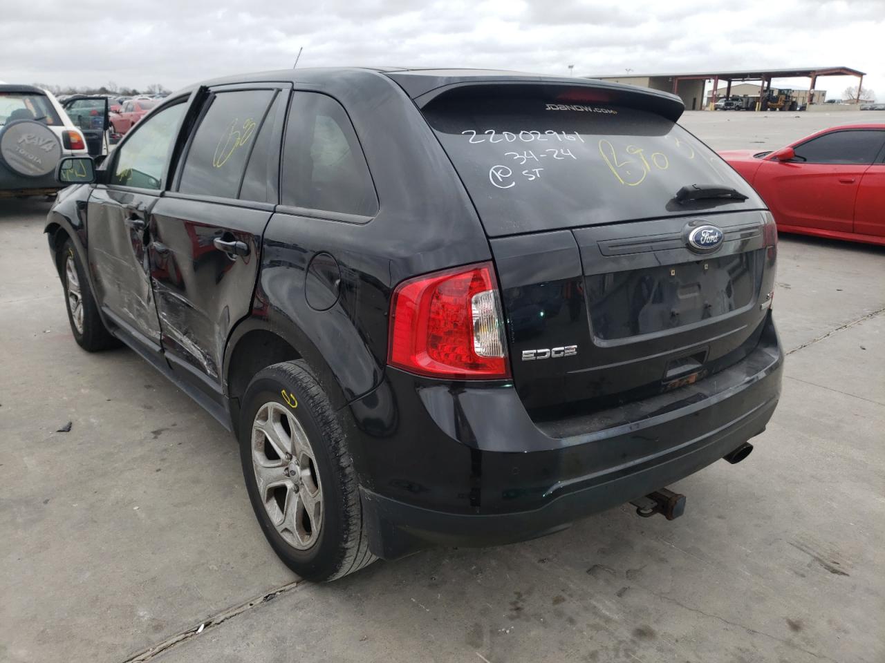 Photo 3 from auction – 2012 FORD EDGE SEL with VIN 2FMDK3J99CBA31434