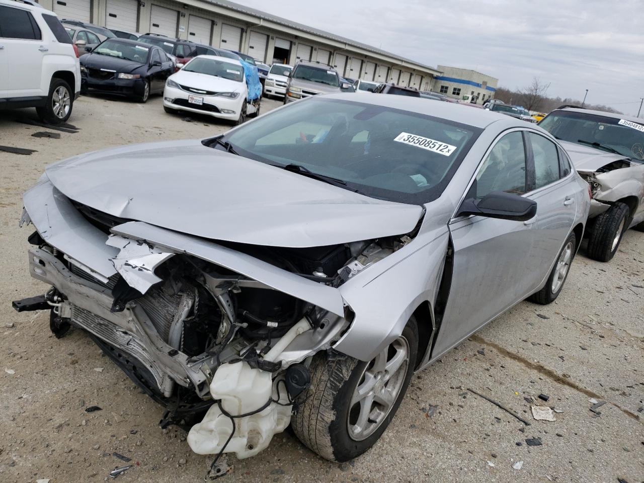 Photo 2 from auction – 2016 CHEVROLET MALIBU LS with VIN 1G1ZB5ST9GF263612
