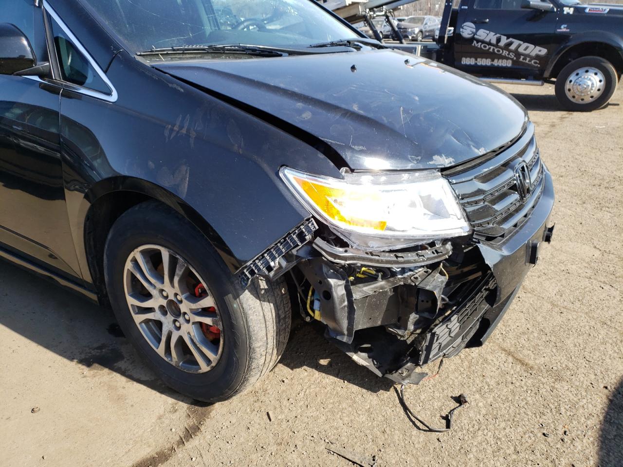 Photo 9 from auction – 2012 HONDA ODYSSEY EX with VIN 5FNRL5H62CB013827