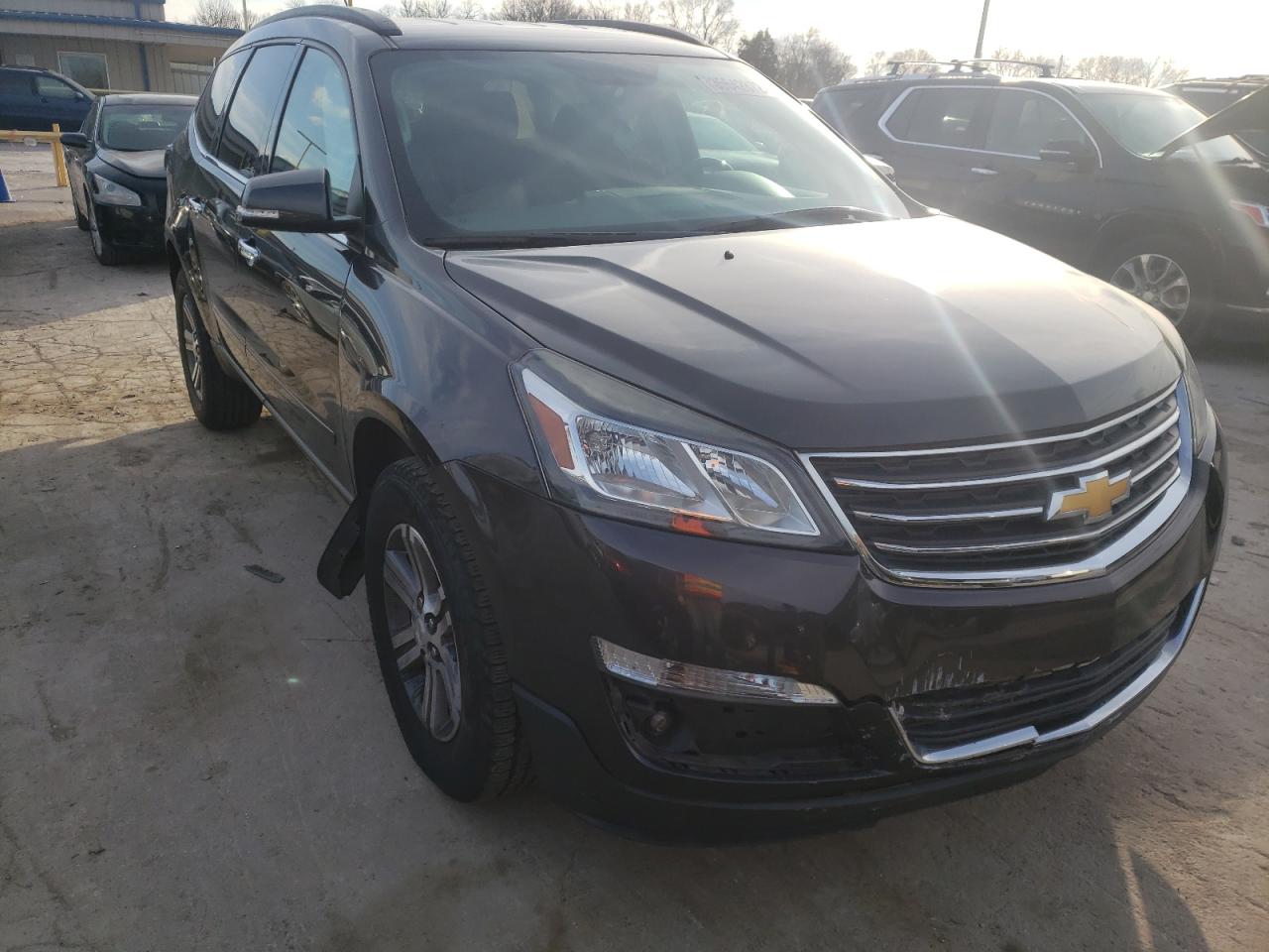 CHEVROLET TRAVERSE L 2015 with VIN 1GNKRGKD8FJ301522 - Photo from auction