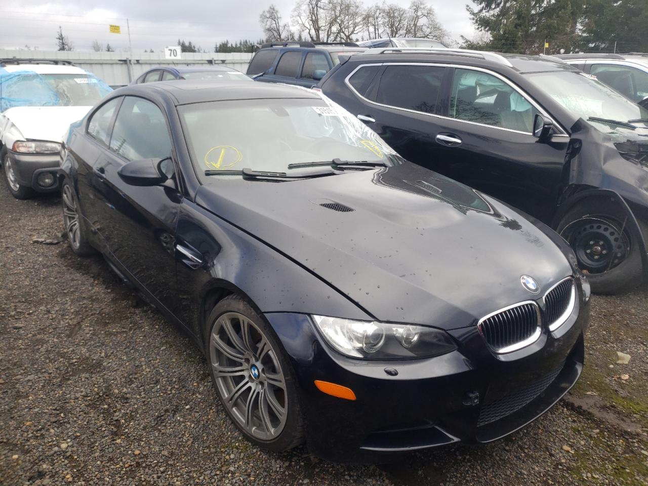 BMW M3 2008 with VIN WBSWD93578PY42436 - Photo from auction
