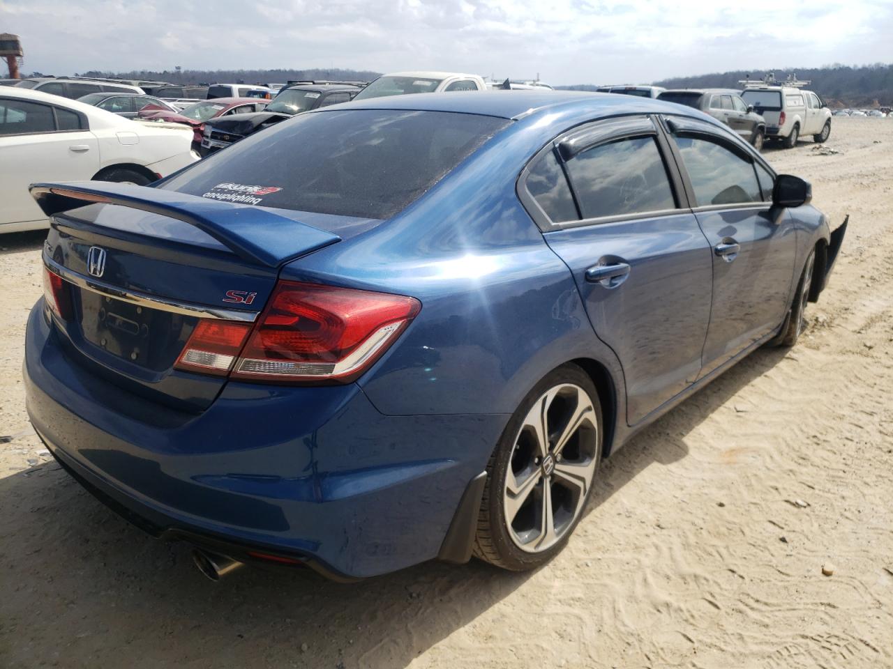 Photo 4 from auction – 2013 HONDA CIVIC SI with VIN 2HGFB6E55DH710350