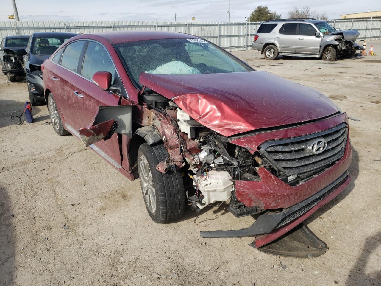 Photo 1 from auction – 2016 HYUNDAI SONATA SPO with VIN 5NPE34AF7GH282738