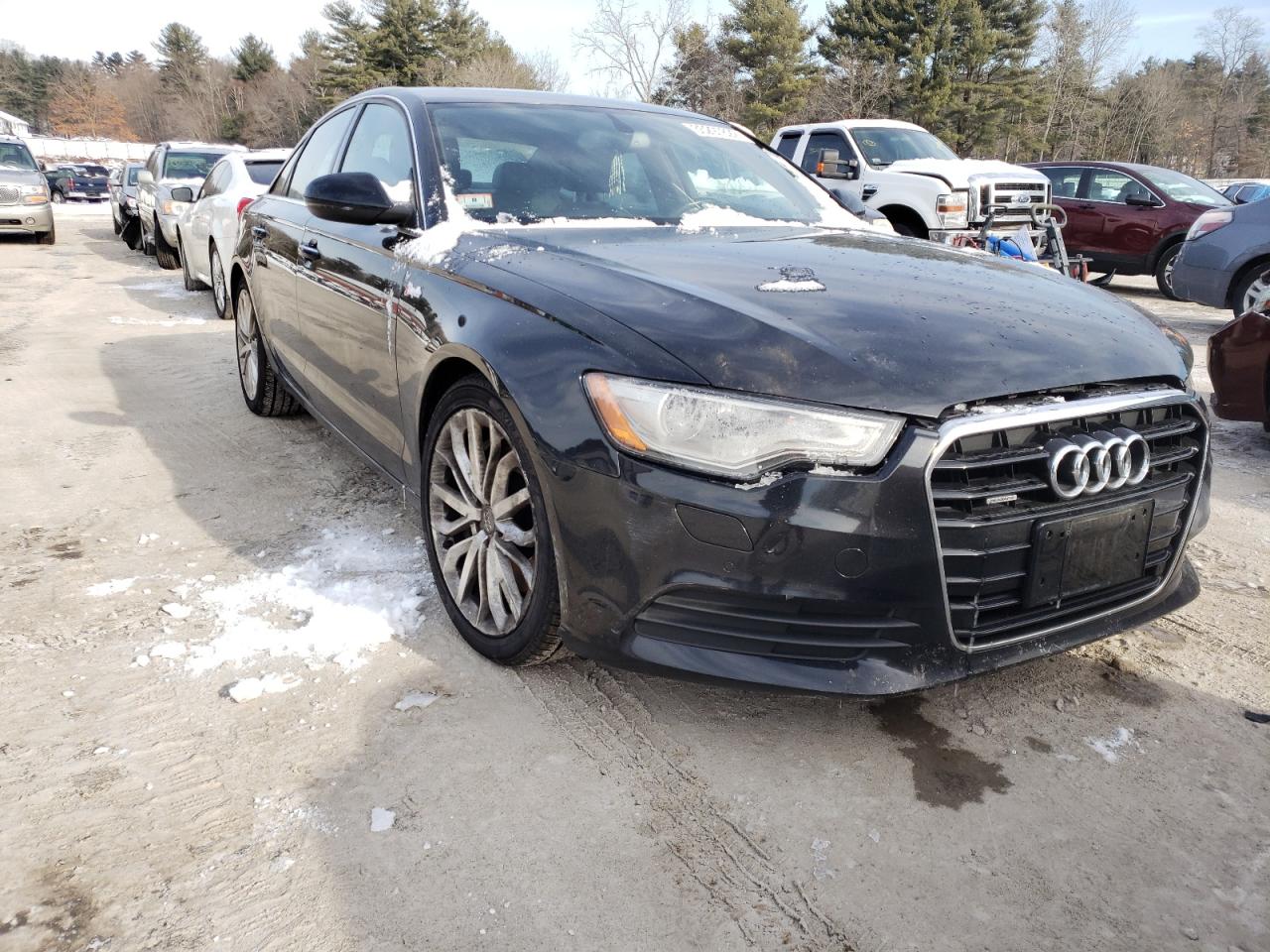 AUDI A6 PREMIUM 2013 with VIN WAUGGAFC9DN100105 - Photo from auction