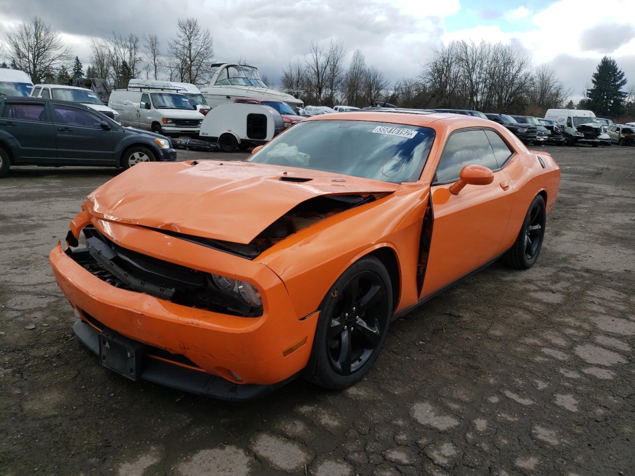 Photo 2 from auction – 2014 DODGE CHALLENGER with VIN 2C3CDYBT7EH307440