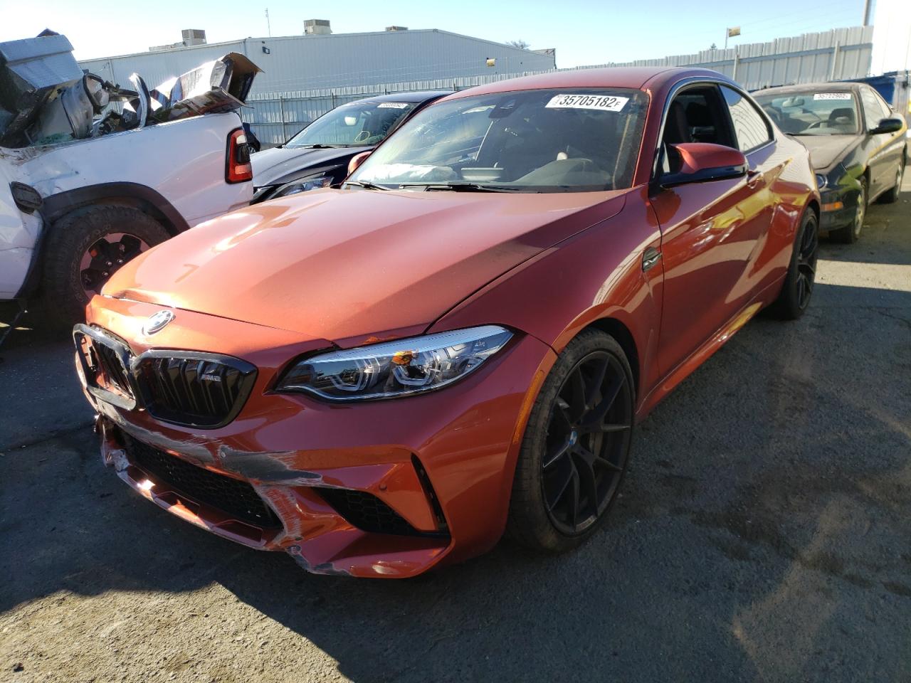 Photo 2 from auction – 2020 BMW M2 COMPETI with VIN WBS2U7C00L7E12492