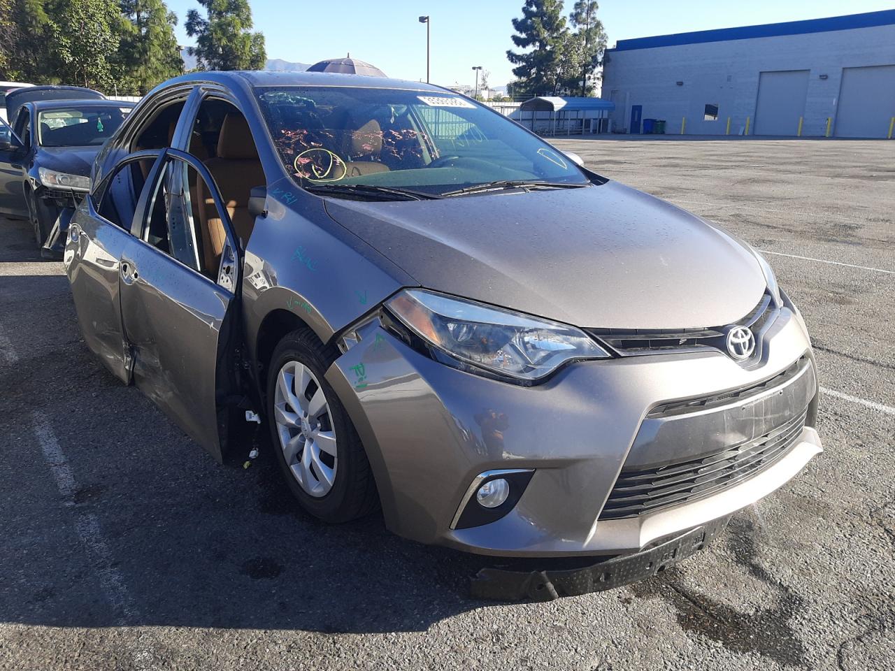 TOYOTA COROLLA L 2016 with VIN 2T1BURHE4GC584985 - Photo from auction