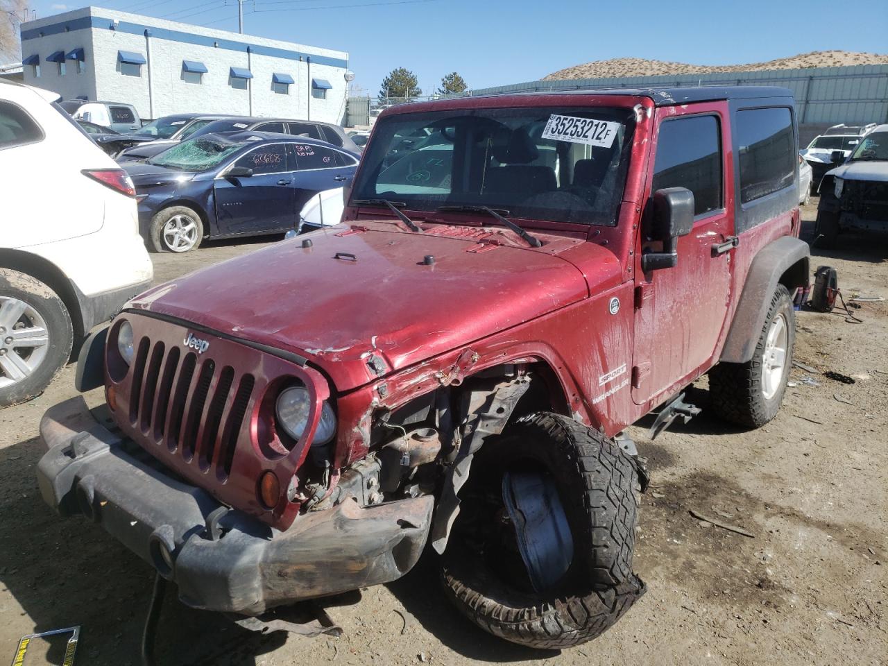 Photo 2 from auction – 2012 JEEP WRANGLER S with VIN 1C4GJWAG6CL270315