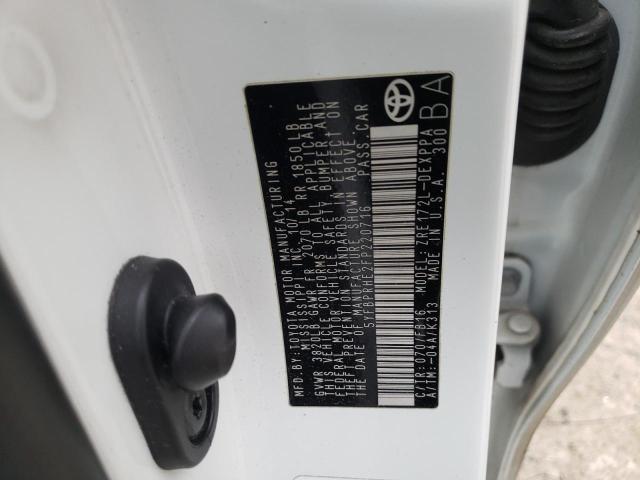 Photo 10 from auction – 2015 TOYOTA COROLLA EC with VIN 5YFBPRHE2FP220716