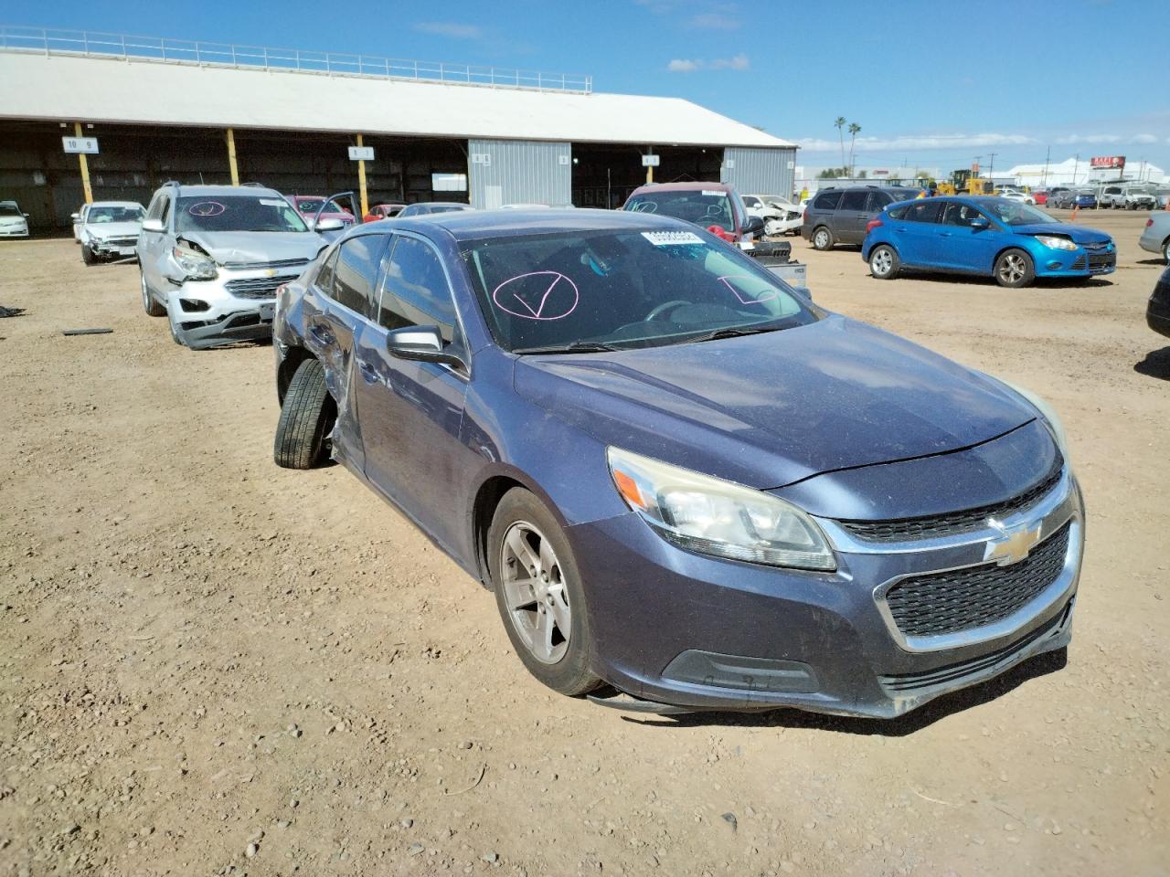 CHEVROLET MALIBU LS 2015 with VIN 1G11B5SL5FF236029 - Photo from auction