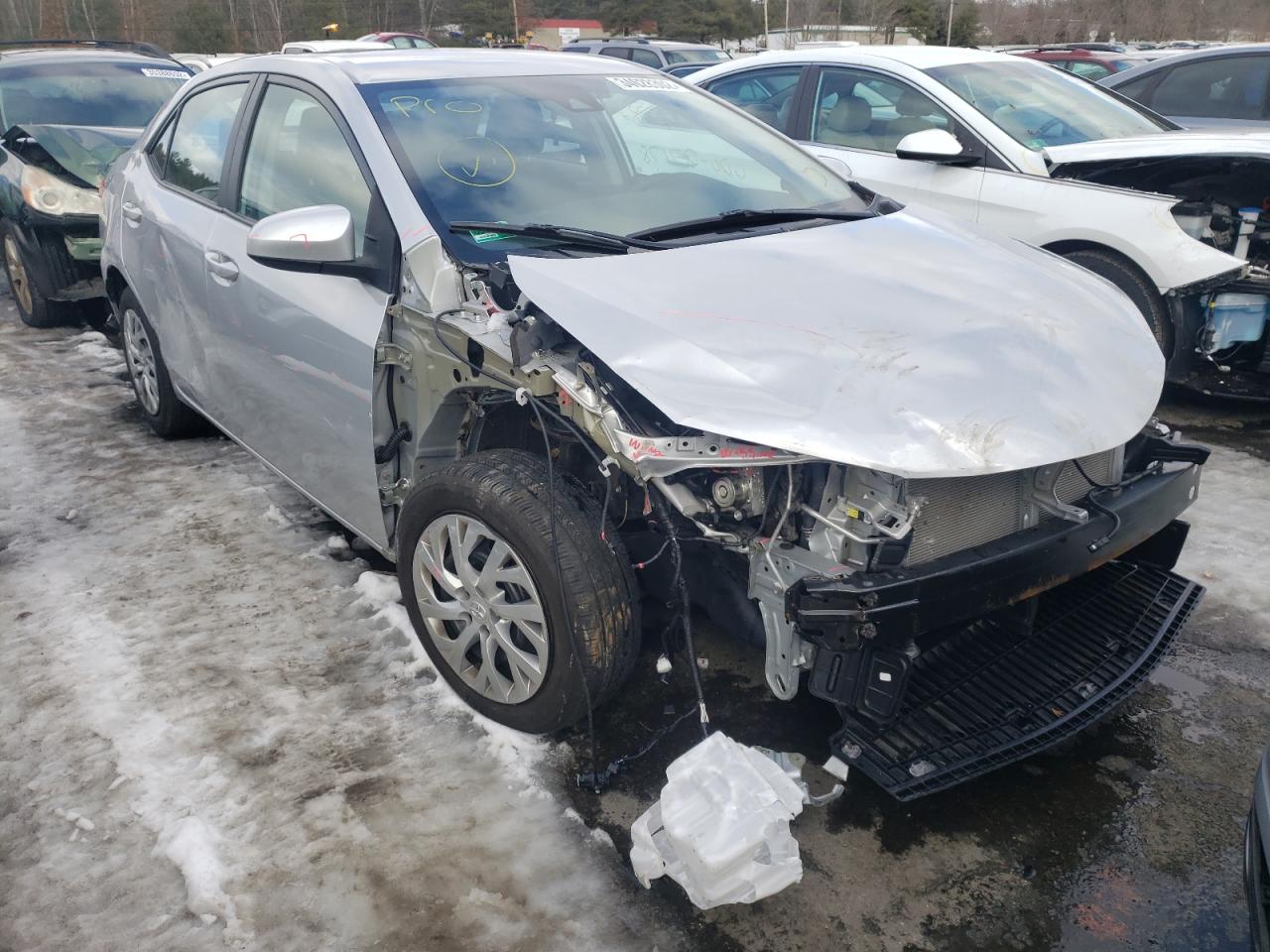 TOYOTA COROLLA L 2019 with VIN 2T1BURHE2KC170354 - Photo from auction