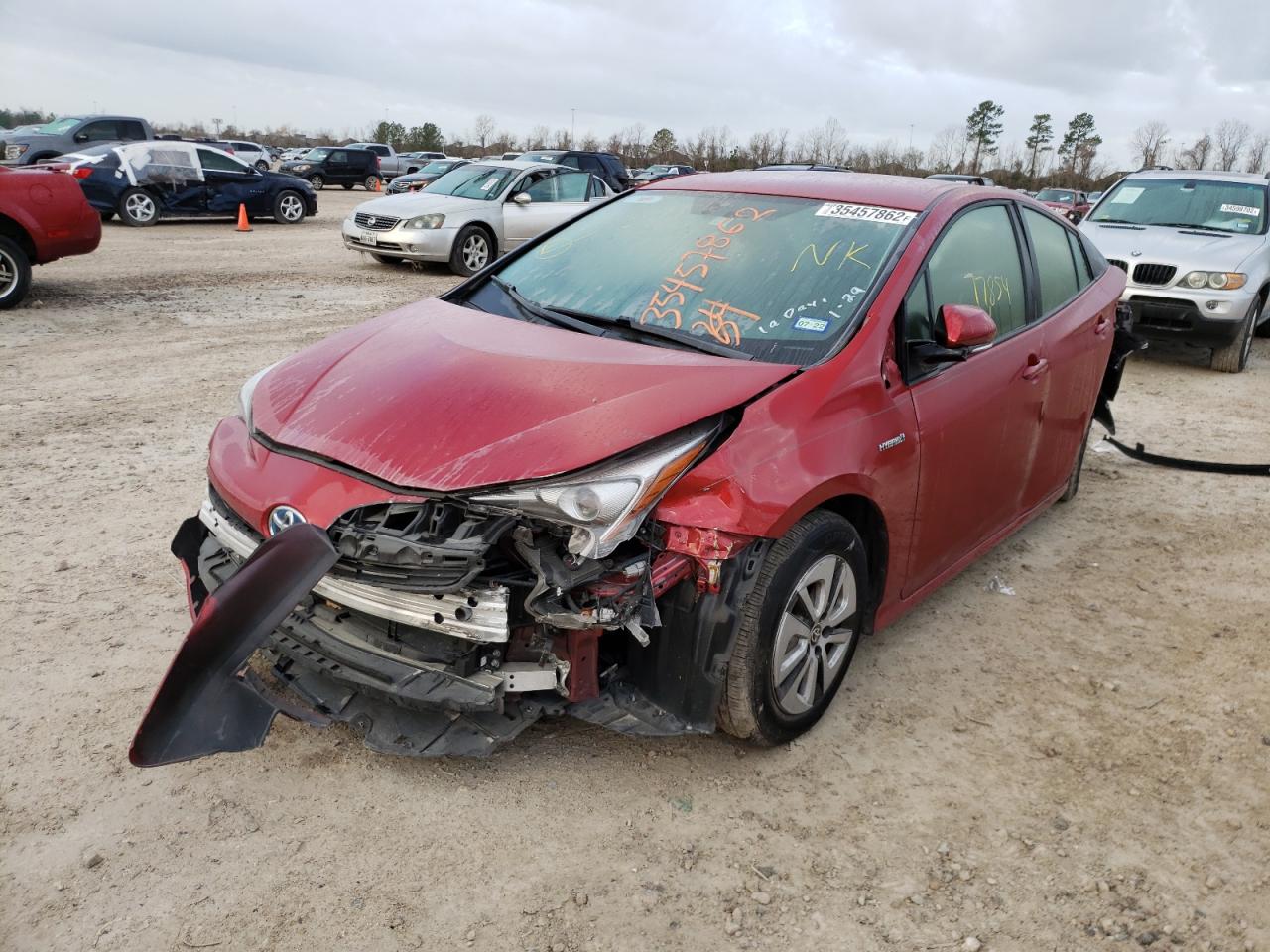 Photo 2 from auction – 2016 TOYOTA PRIUS with VIN JTDKARFU7G3522282
