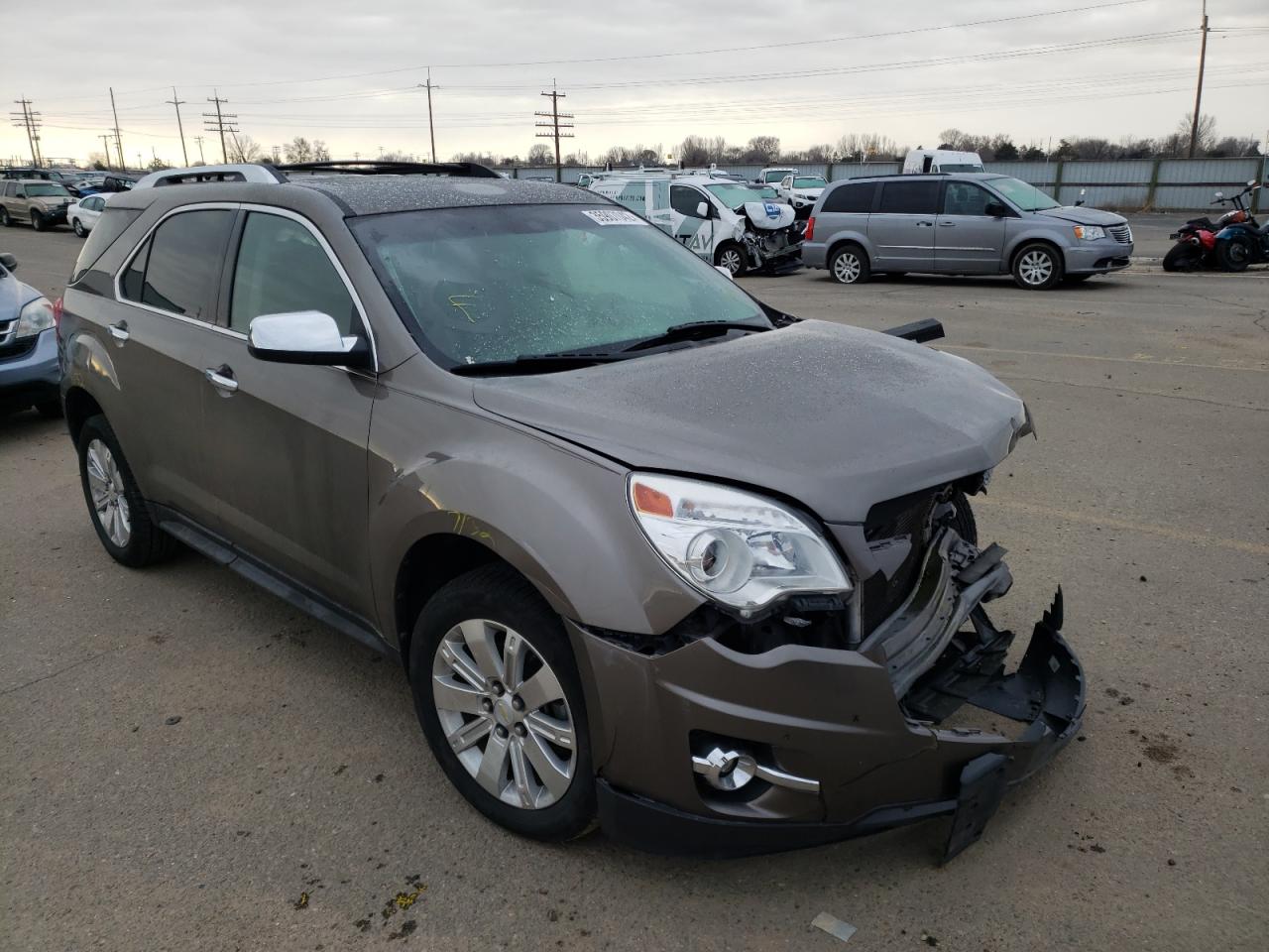 CHEVROLET EQUINOX LT 2011 with VIN 2CNFLGE54B6282762 - Photo from auction