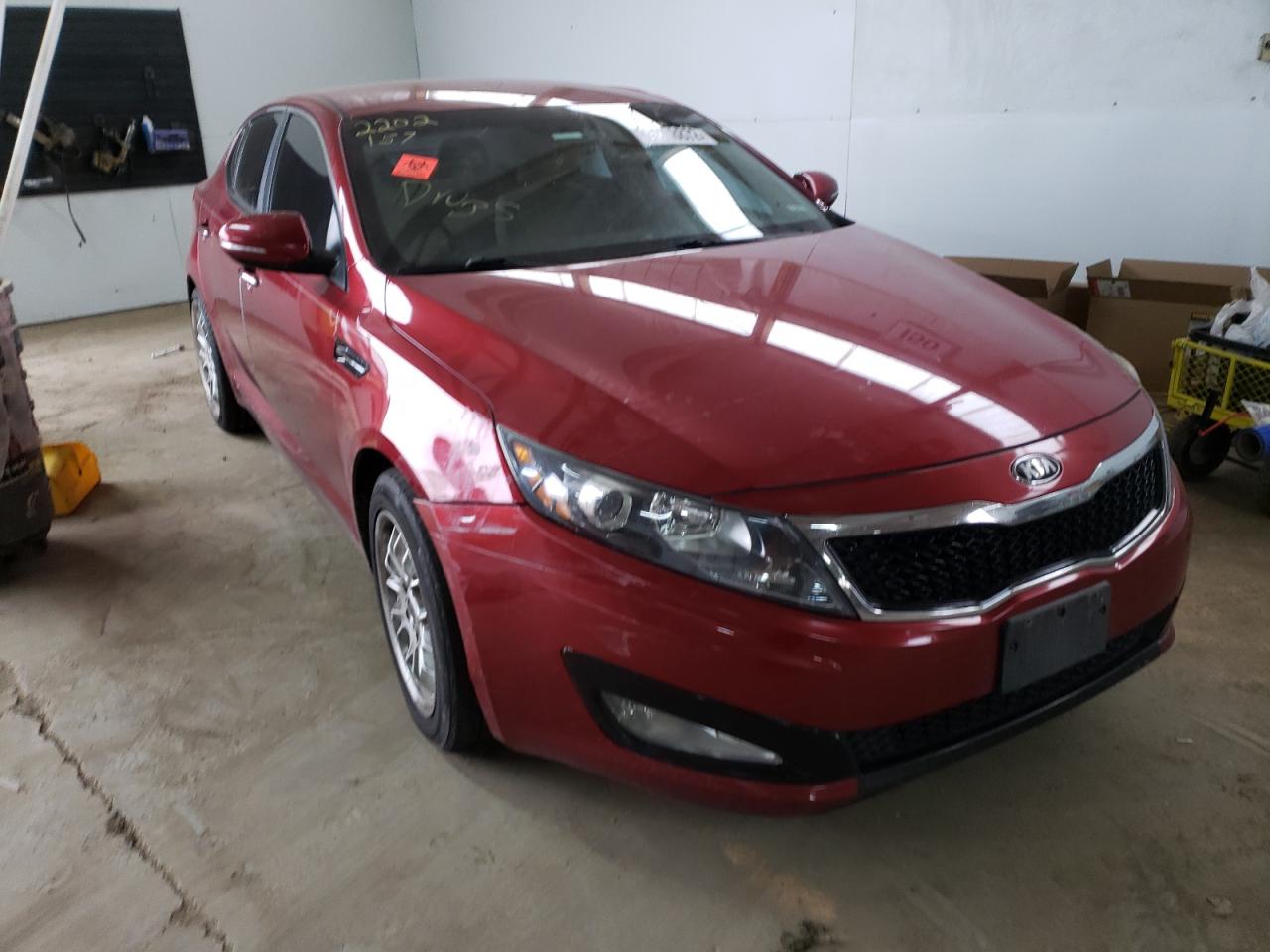 KIA OPTIMA LX 2013 with VIN 5XXGM4A76DG254368 - Photo from auction