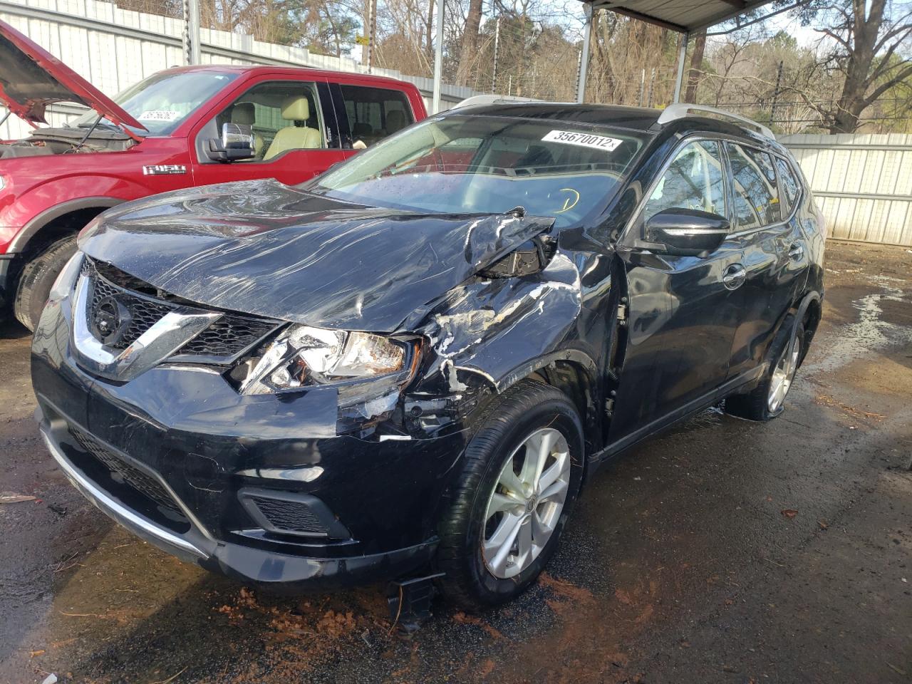 Photo 2 from auction – 2015 NISSAN ROGUE S with VIN KNMAT2MT0FP532604