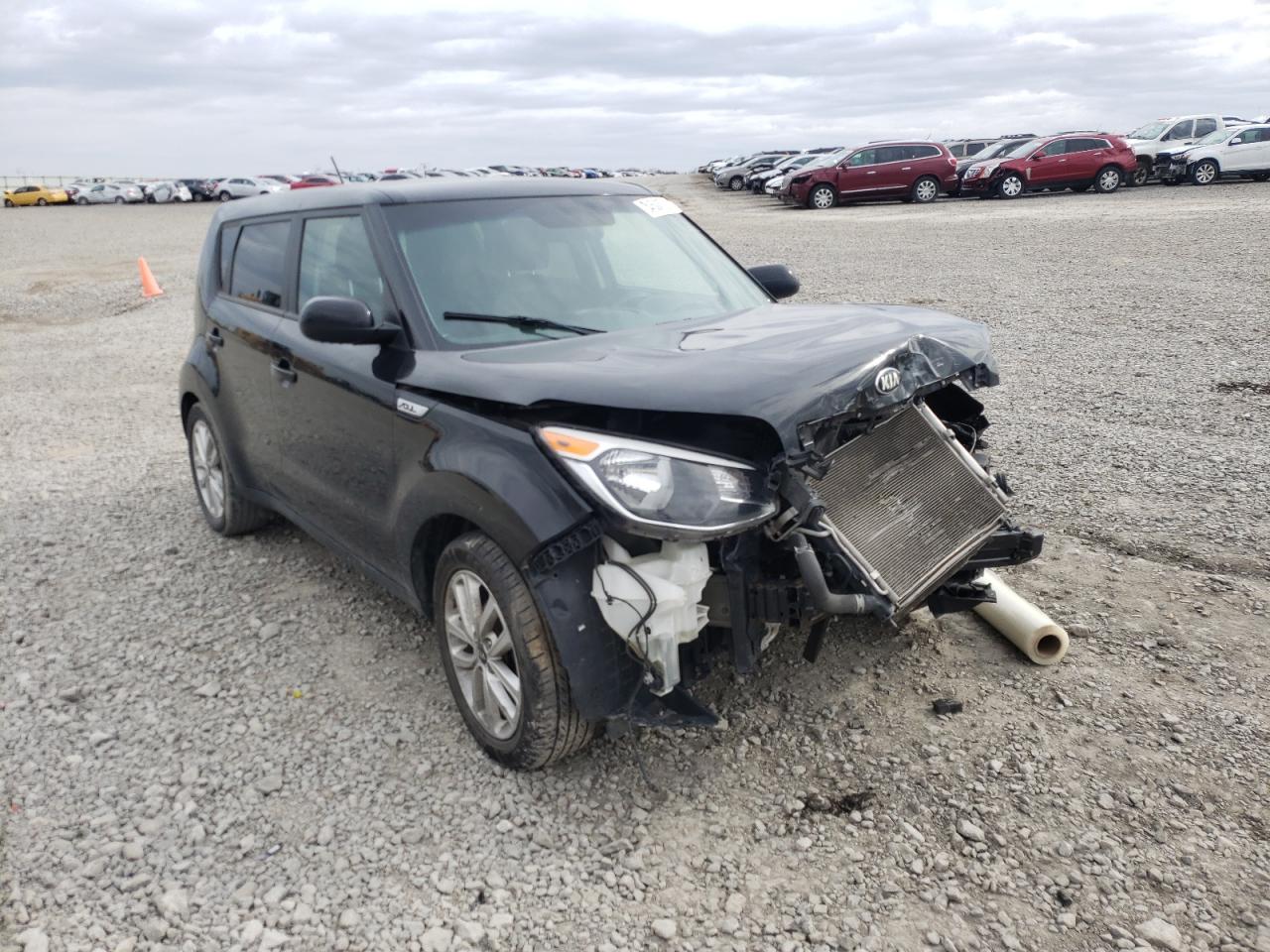 KIA SOUL + 2017 with VIN KNDJP3A58H7417588 - Photo from auction