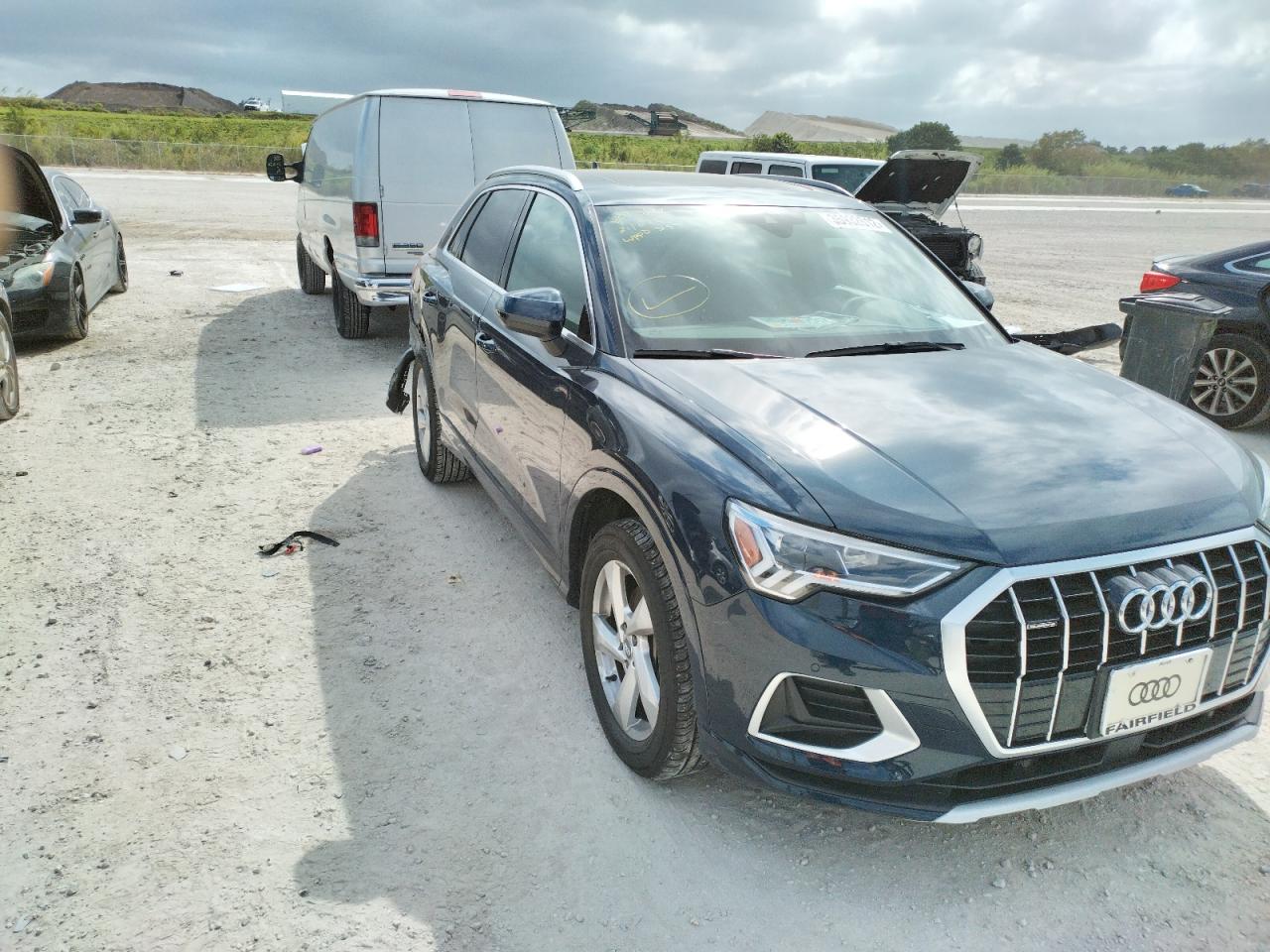 AUDI Q3 PREMIUM 2020 with VIN WA1BECF3XL1005857 - Photo from auction