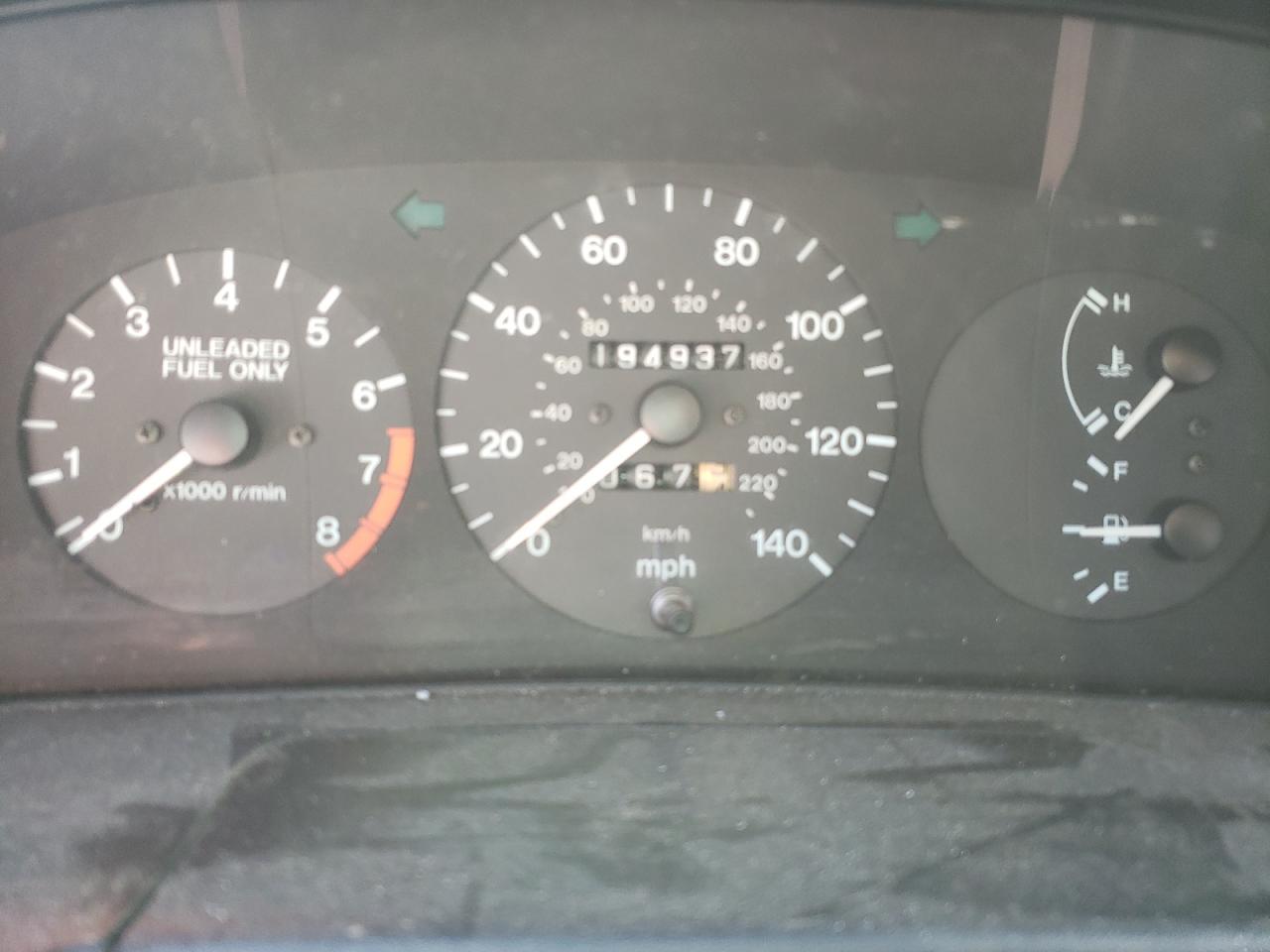Photo 8 from auction – 1995 MAZDA PROTEGE DX with VIN JM1BA1412S0125423