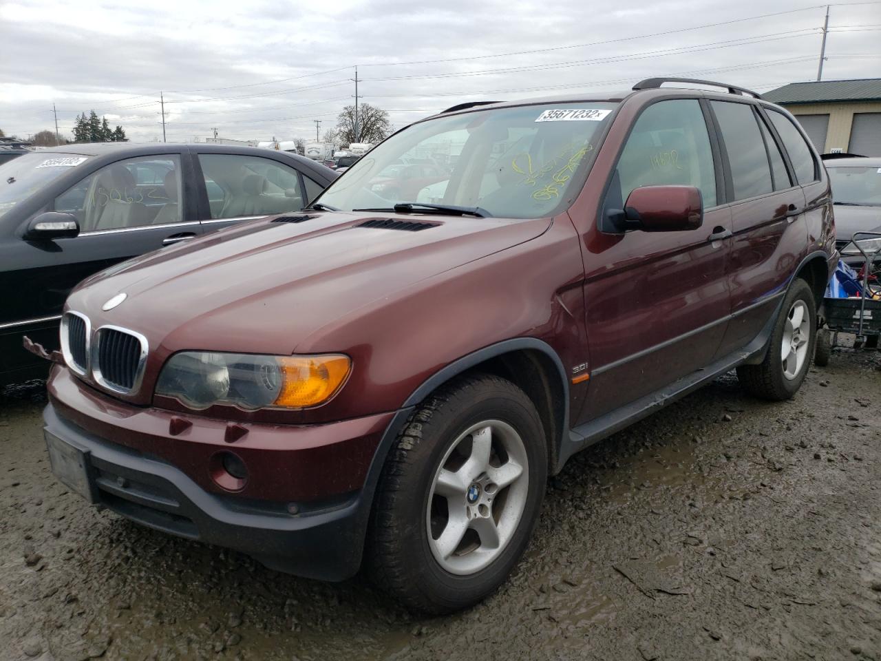 Photo 2 from auction – 2001 BMW X5 3.0I with VIN WBAFA535X1LM83232