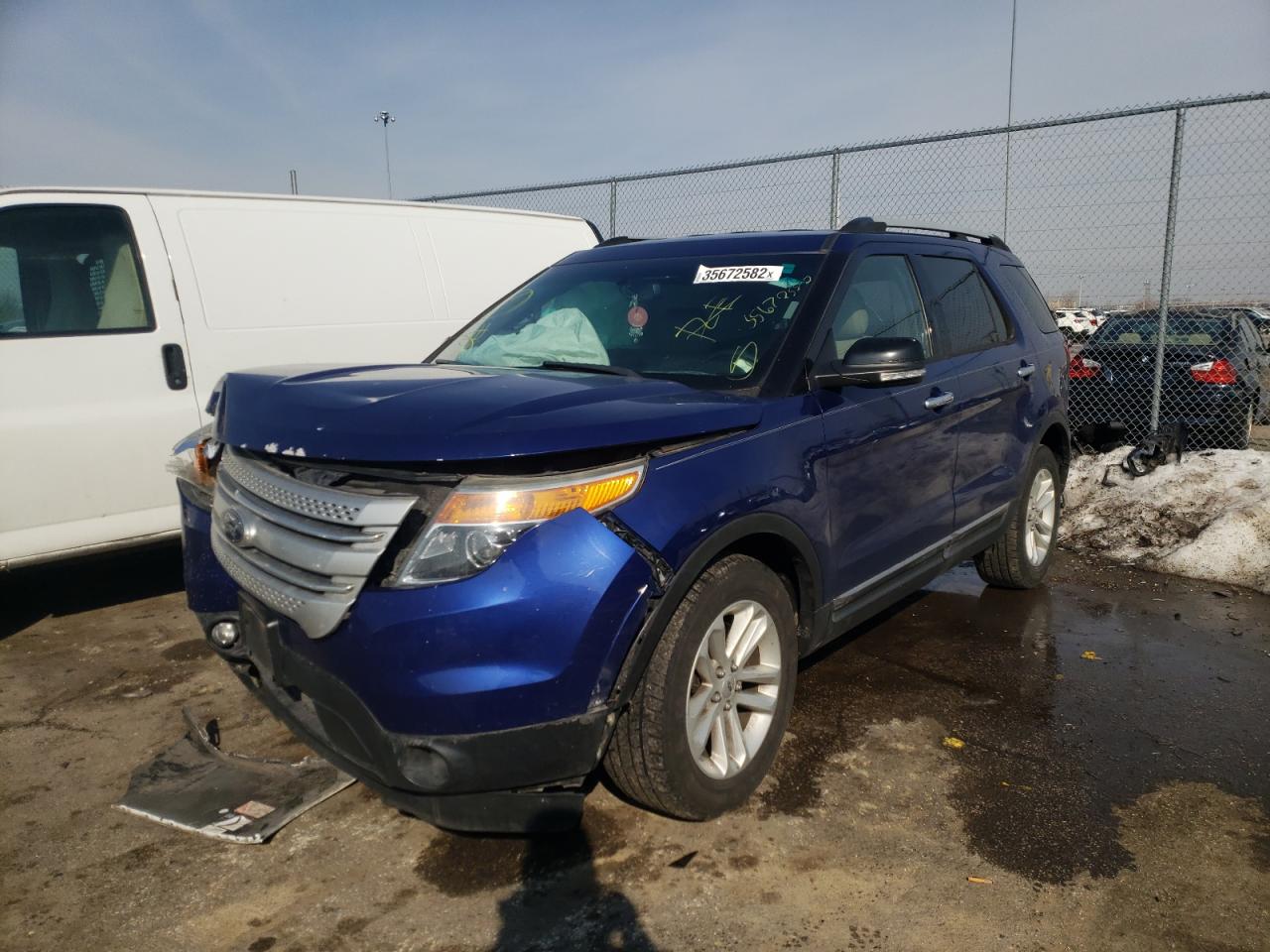 Photo 2 from auction – 2013 FORD EXPLORER X with VIN 1FM5K8D85DGB87937