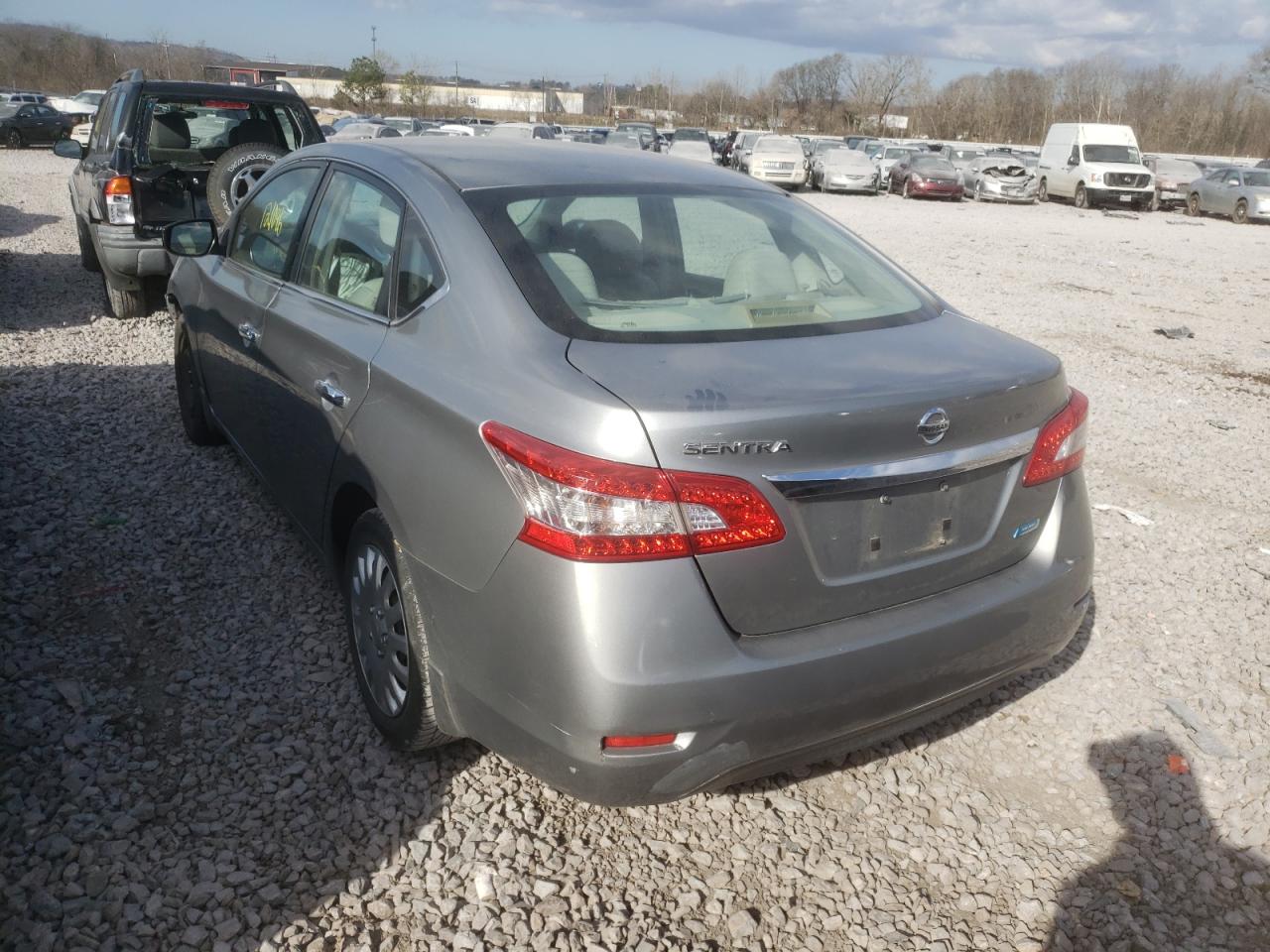 Photo 3 from auction – 2013 NISSAN SENTRA S with VIN 3N1AB7AP0DL766048
