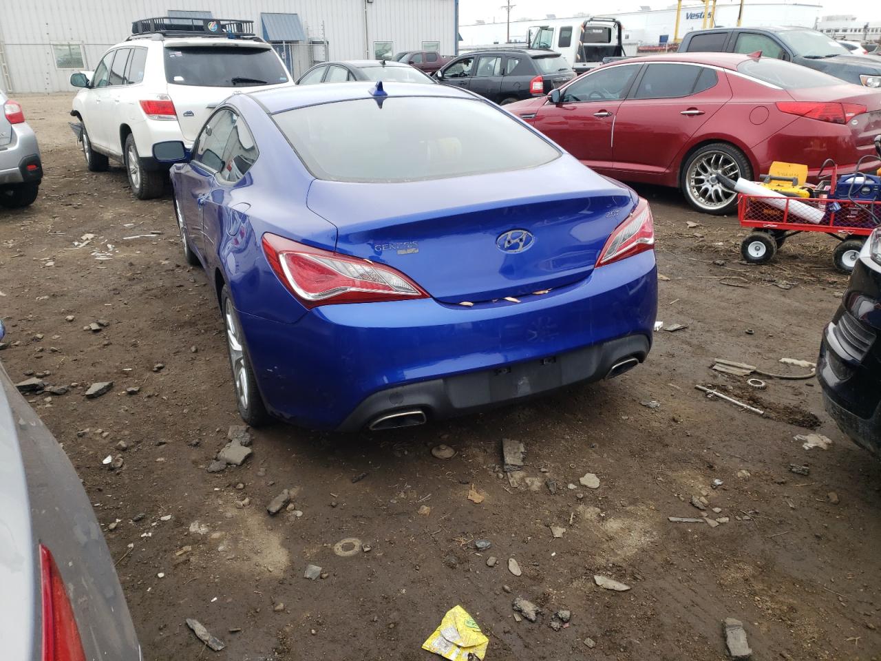 Photo 3 from auction – 2013 HYUNDAI GENESIS CO with VIN KMHHT6KD3DU083608