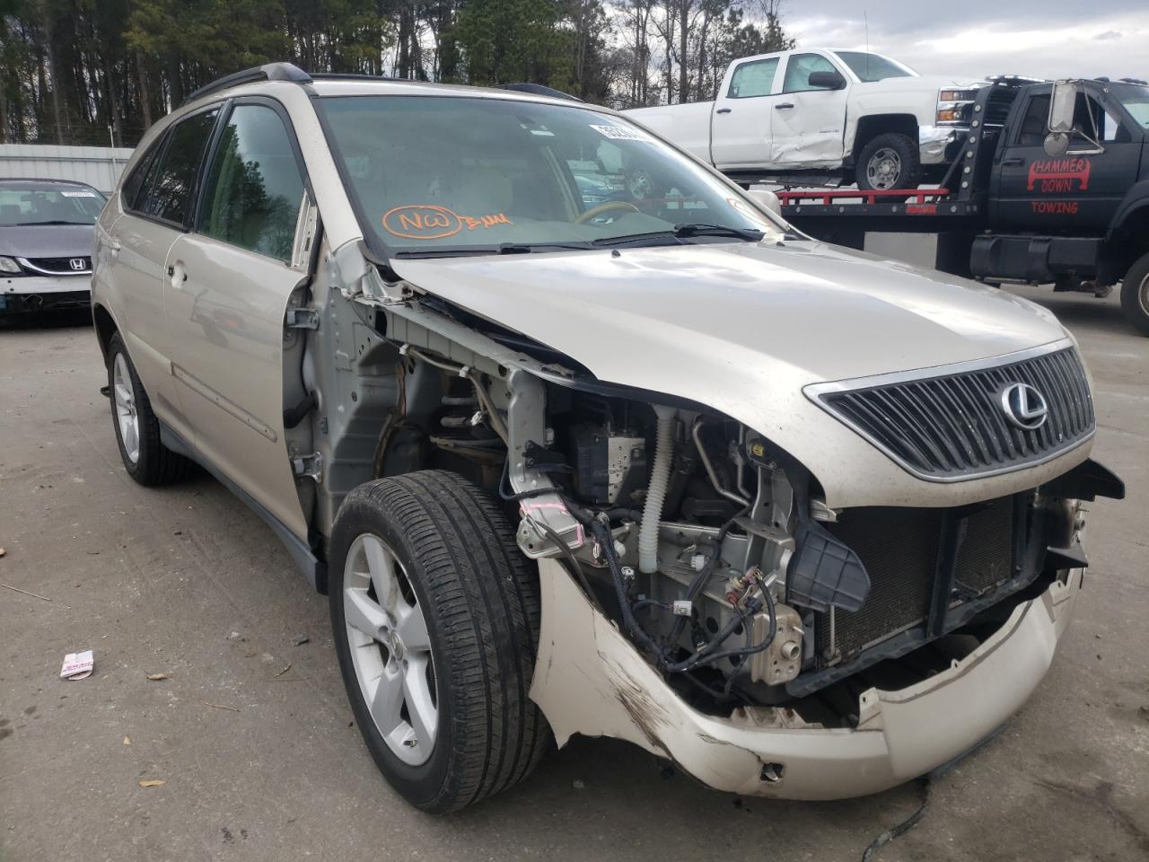 LEXUS RX 350 2007 with VIN 2T2HK31U57C019266 - Photo from auction