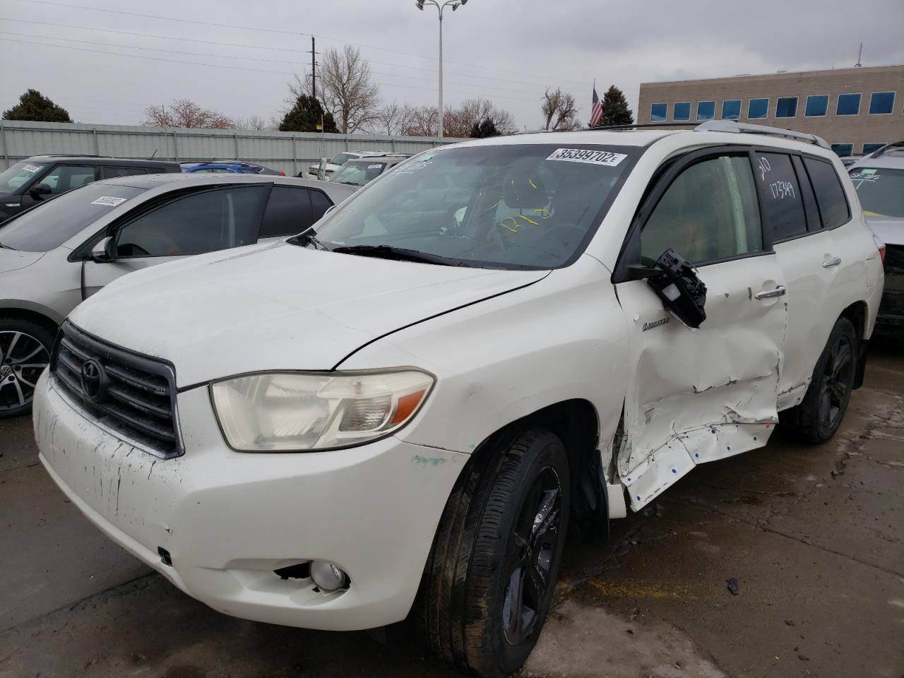 Photo 2 from auction – 2008 TOYOTA HIGHLANDER with VIN JTEES42A582057416